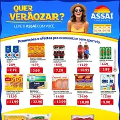 Encarte Assaí Atacadista - pré-visualização do folheto, válido a partir de 05/01/2026