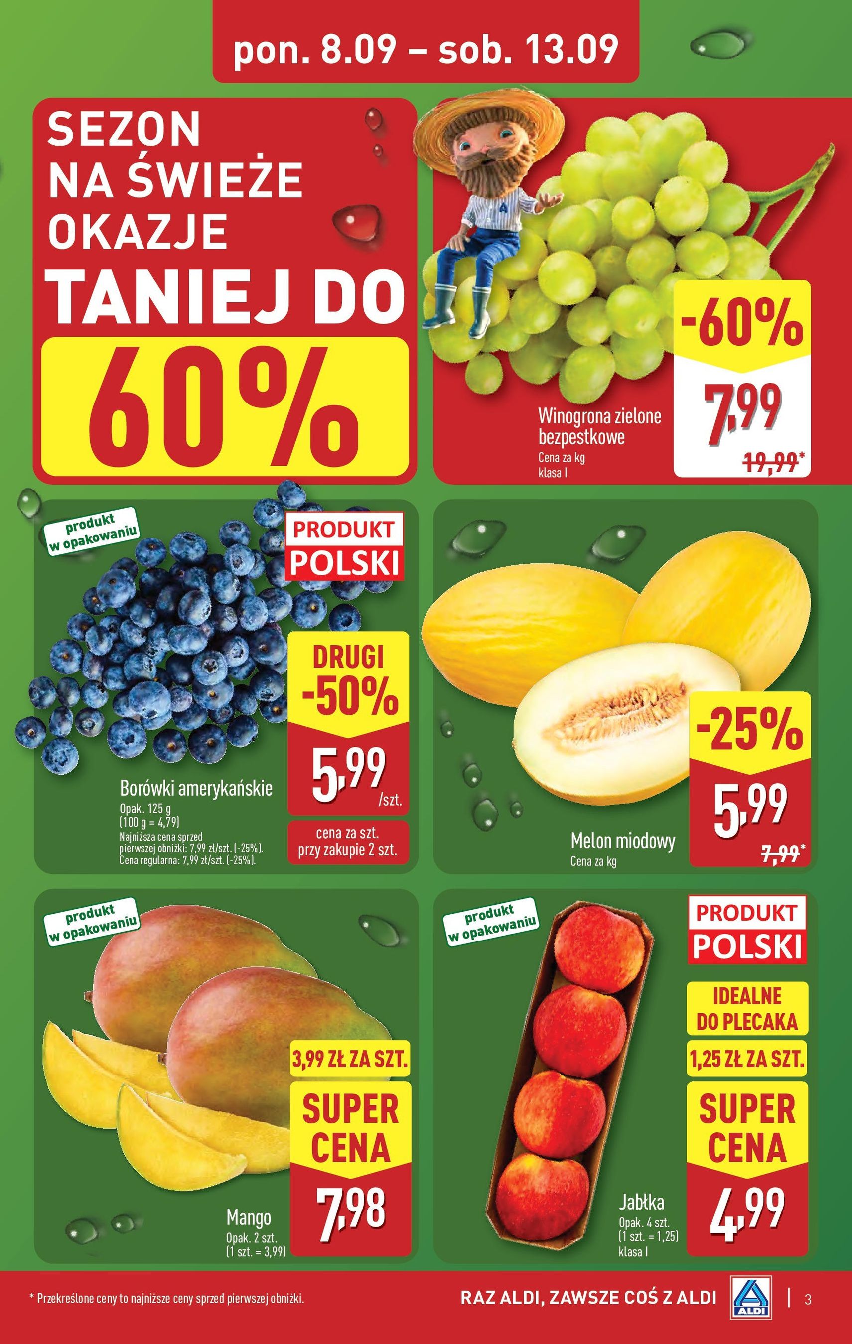 Aldi Gazetka - ważny gazetka od 08.09.2025 strona 3 z 44 Aldi Gazetka - ważny gazetka od 08.09.2025 strona 3 z 44