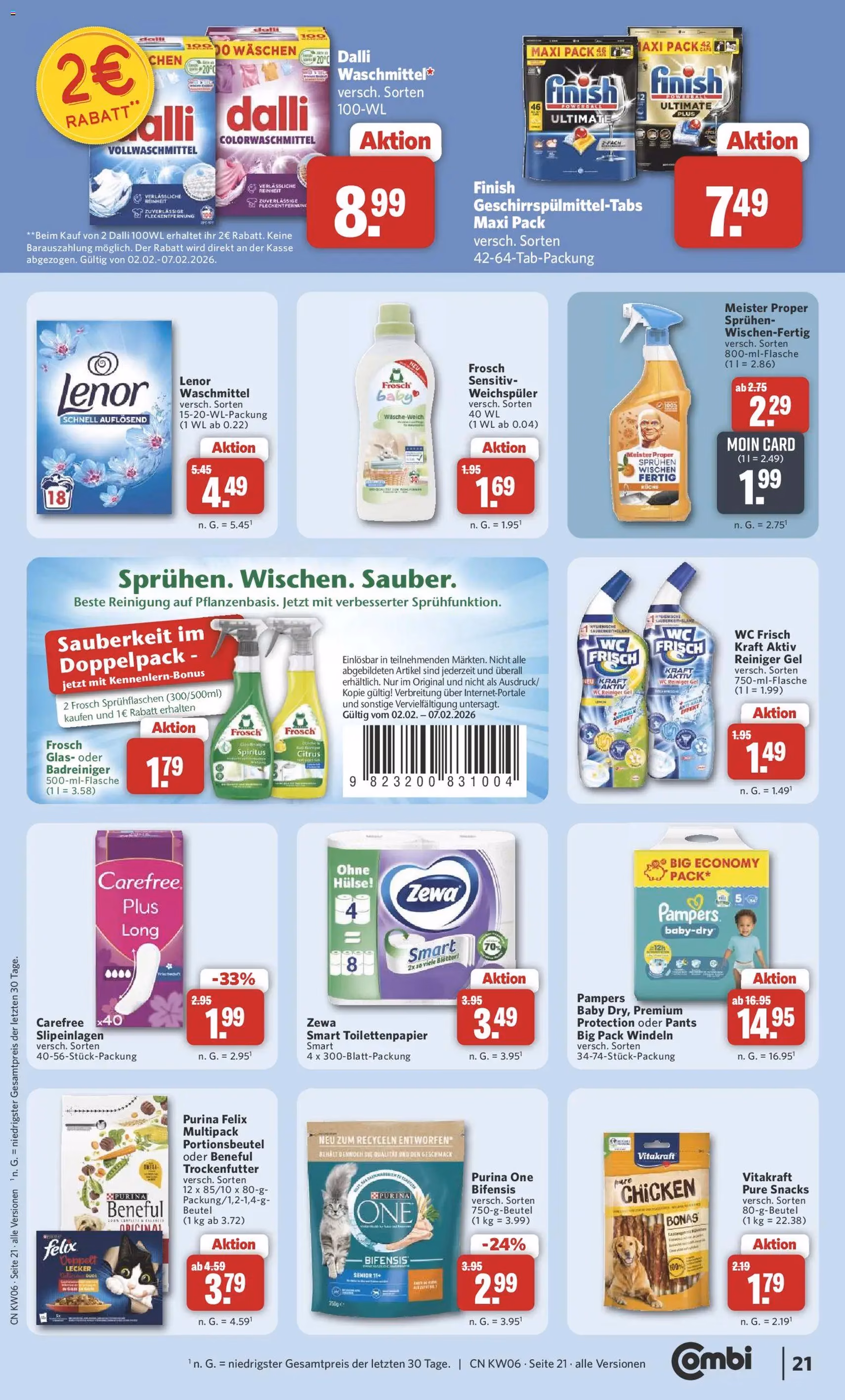 Combi Prospekt - Gültiger Prospekt ab 02.02.2026, Seite 23 von insgesamt 33