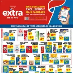 Extra - Ofertas de Mercado - pré-visualização do folheto, válido a partir de 19/08/2025