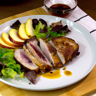 Recipe preview Easy Red-Braised Pork Belly with Apple Salad