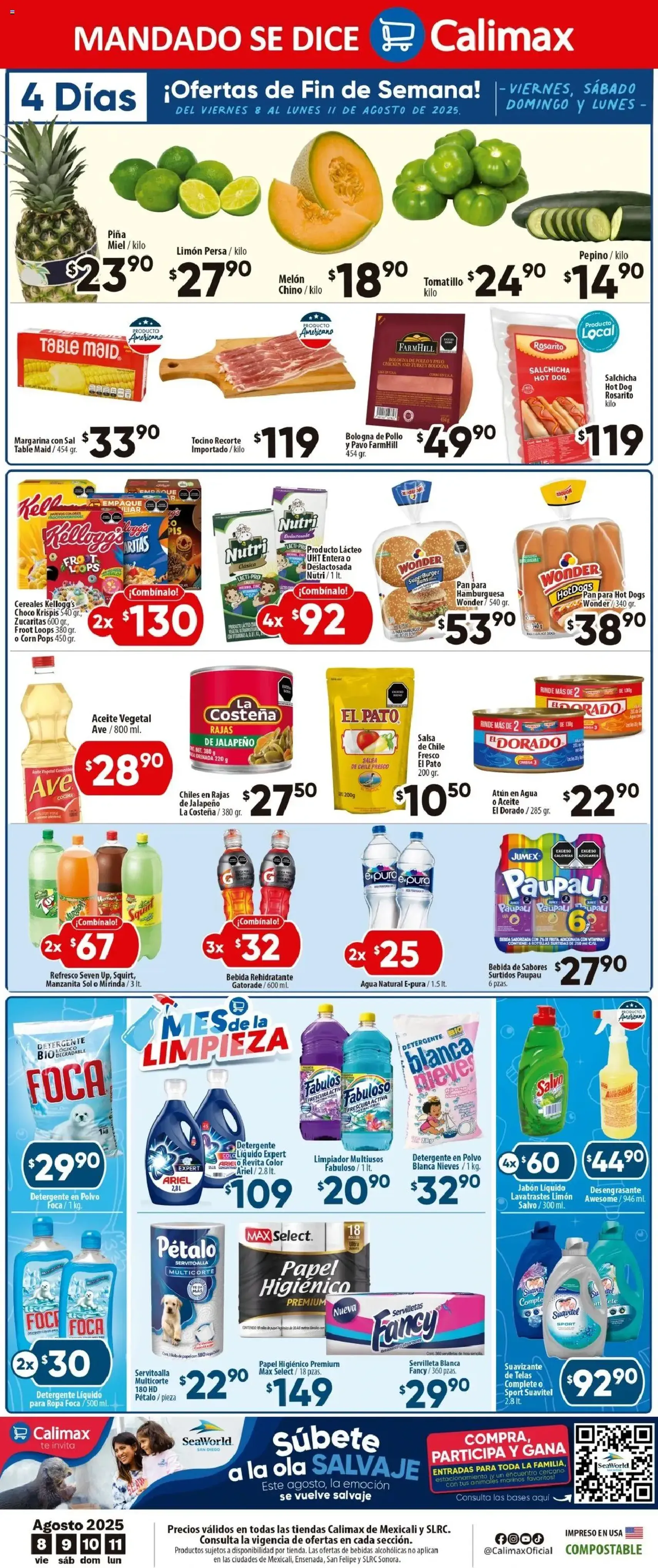 Calimax - Folleto Mexicali - folleto válido desde 08/08/2025 página 6 de 6