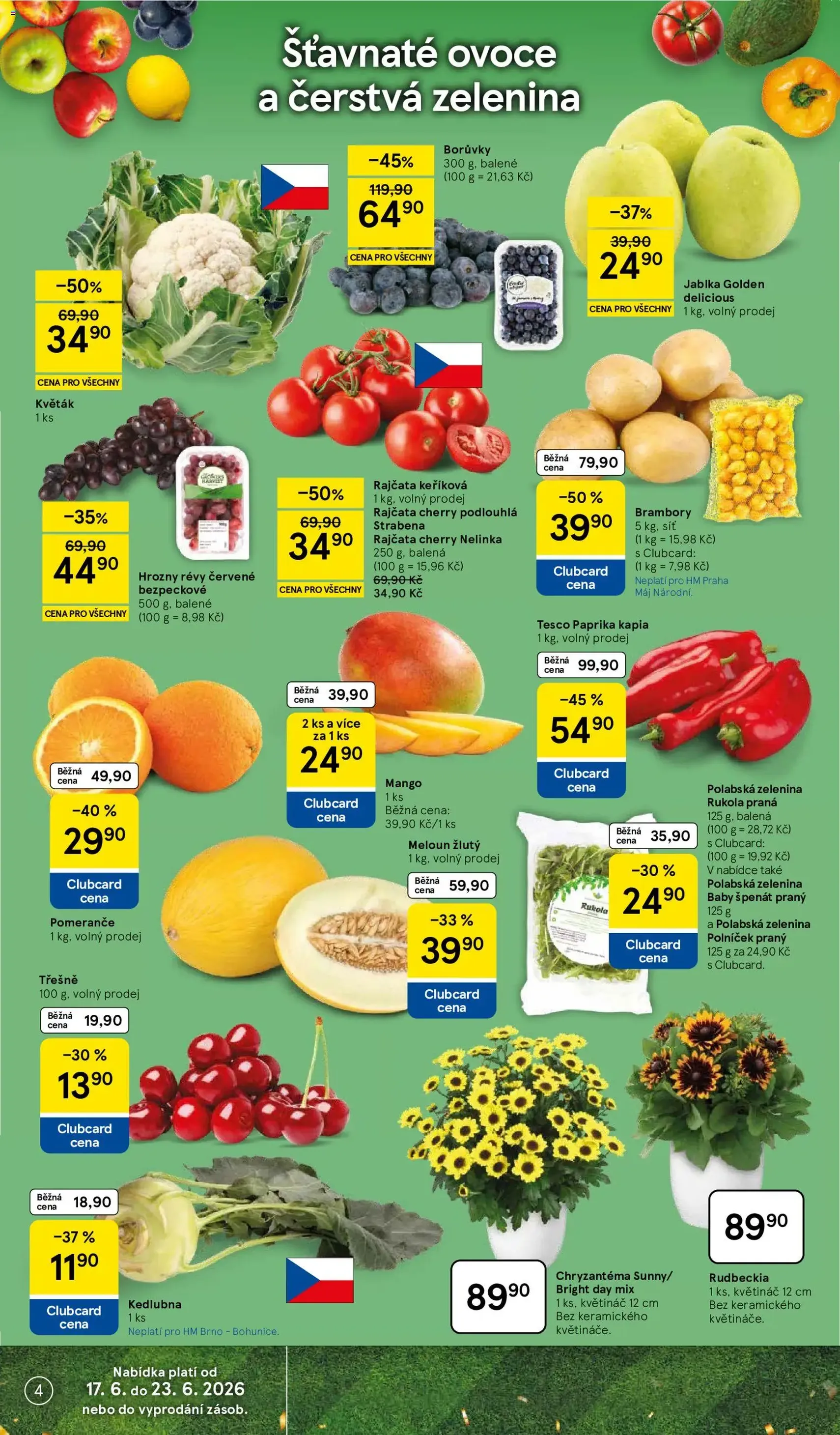 Tesco leták - Hypermarket - platný leták od 17.06.2026 strana 4 z 33