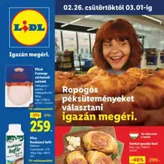Lidl Akciós újság - szórólap előnézete érvényes 2026.02.26. -tól
