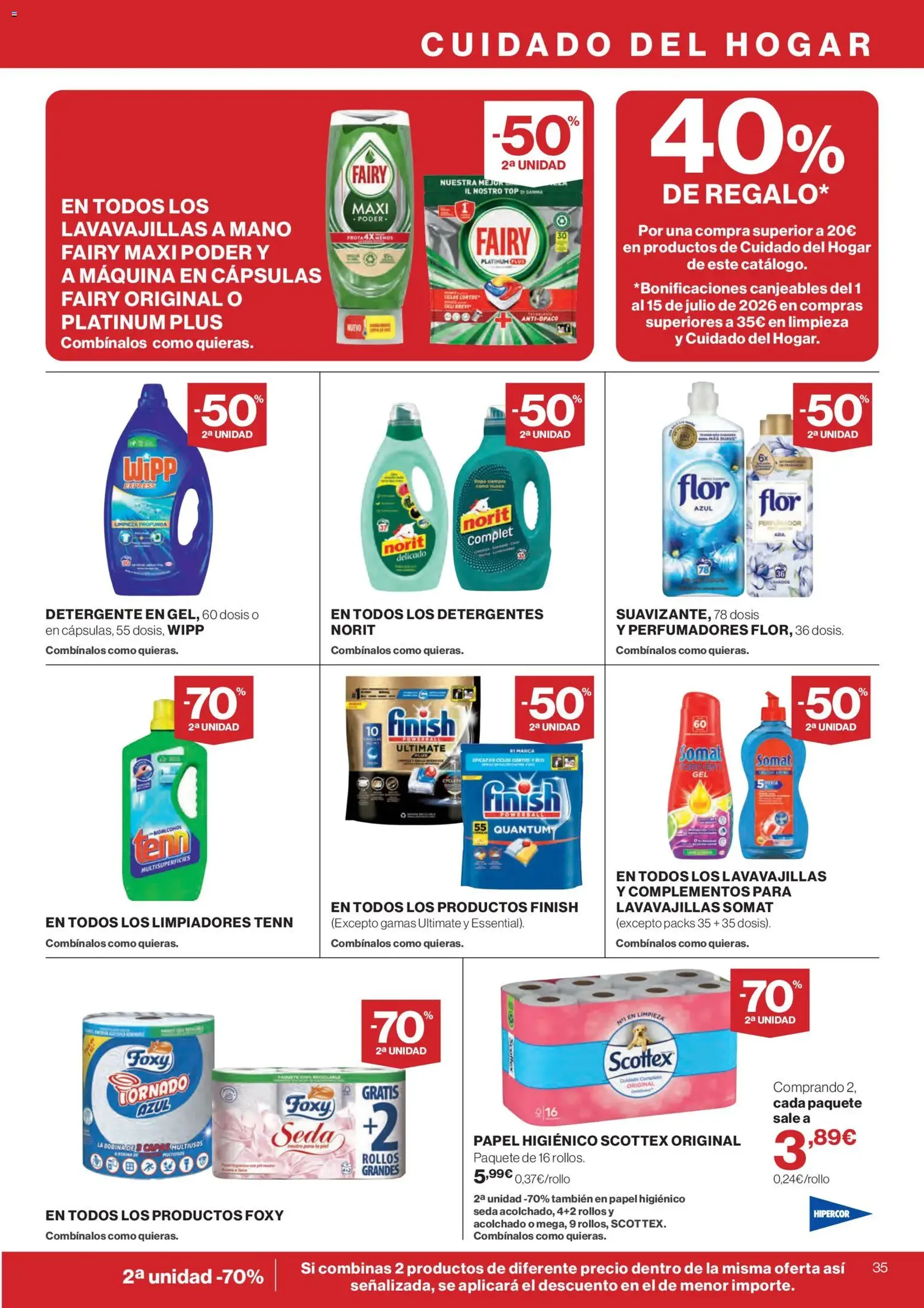 Hipercor catálogo - folleto válido desde 18/06/2026 página 35 de 56