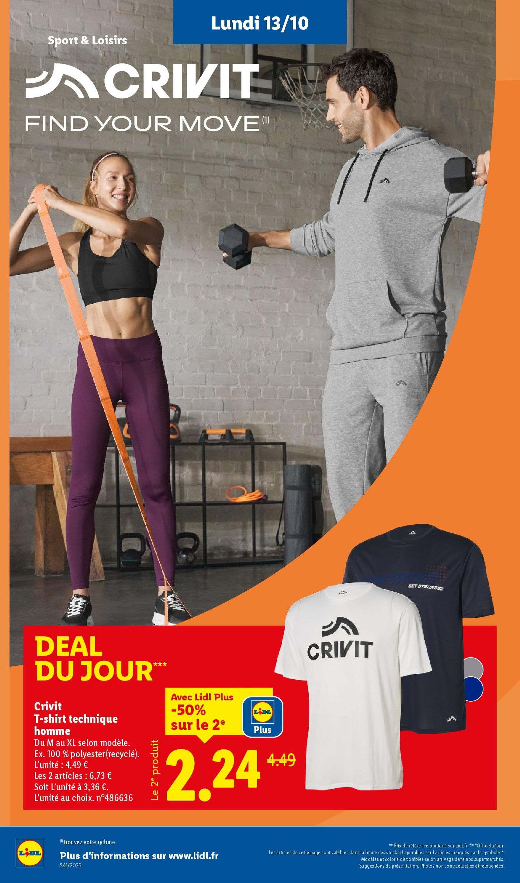 LIDL catalogue semaine 41 - brochure valable à partir du 09/10/2025, page 54 sur 73