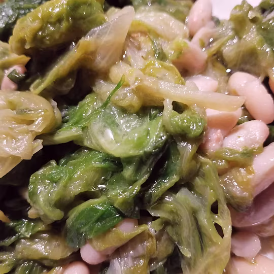 Anteprima ricetta Scarola e Fagioli in Scatola