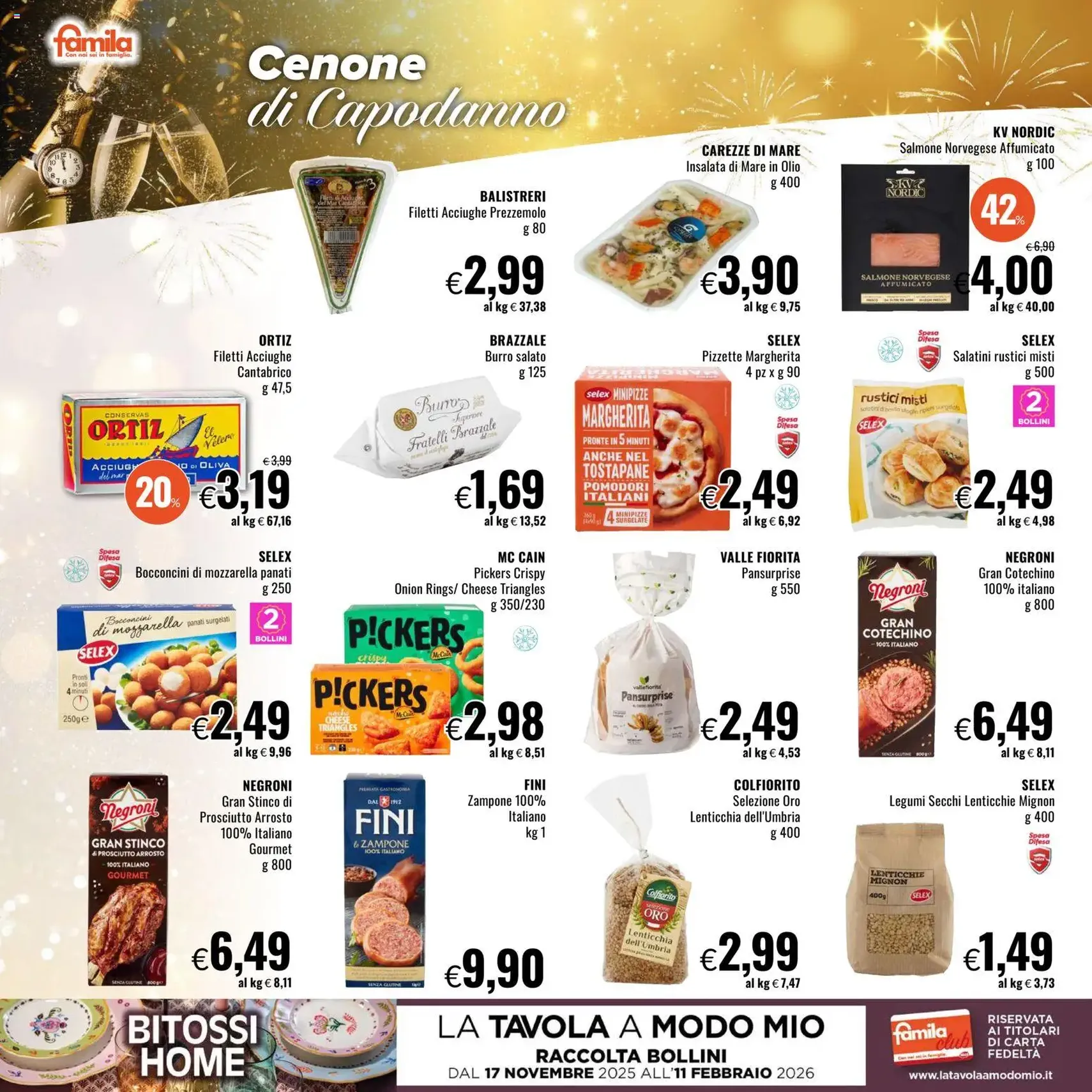 Volantino Famila - volantino valido dal 28/12/2025 pagina 4 di 28