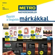 Metro Akciós újság - szórólap előnézete érvényes 2026.01.16. -tól