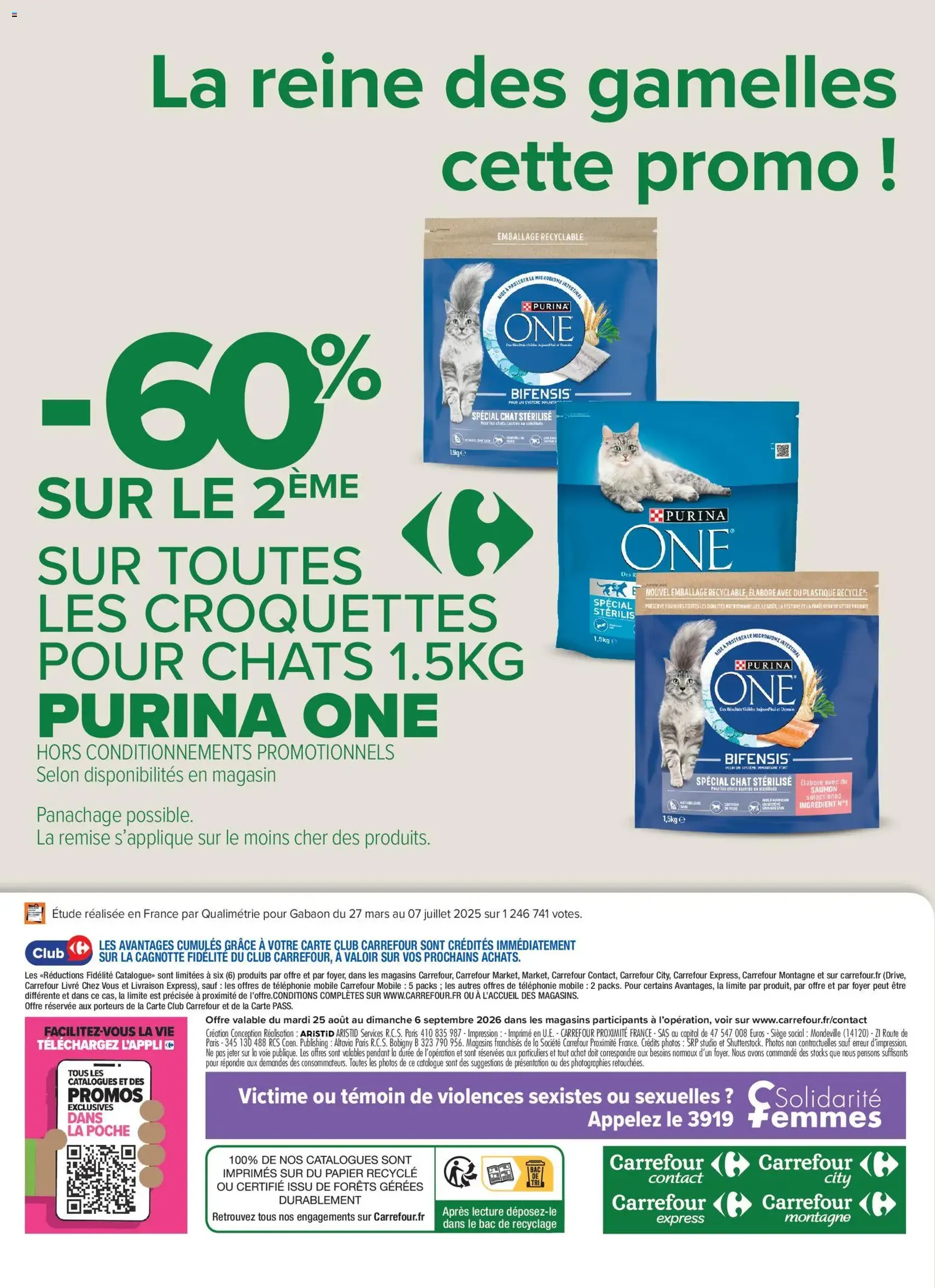 Carrefour contact catalogue - brochure valable à partir du 25/08/2026, page 18 sur 18