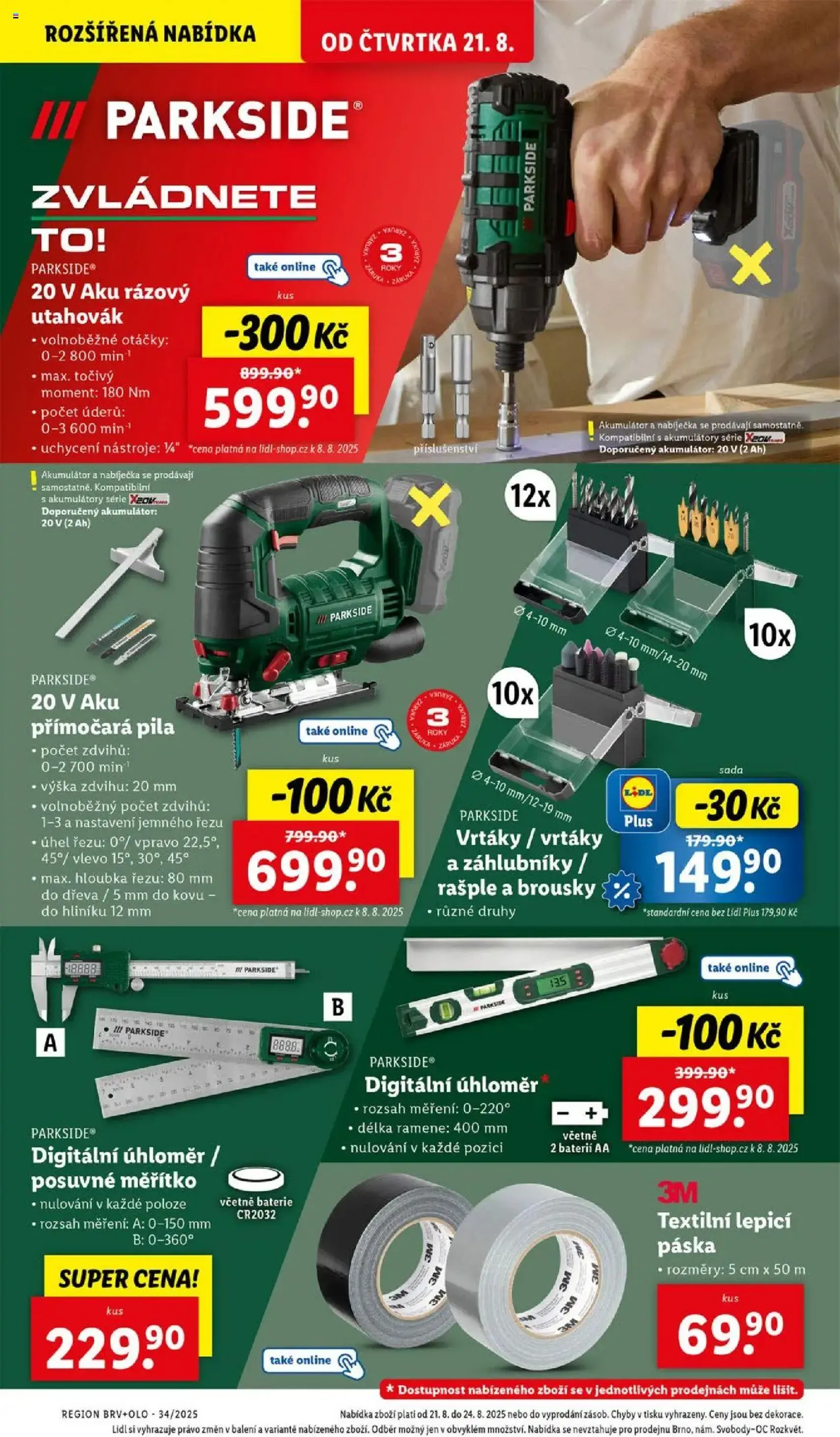 Lidl leták - platný leták od 21.08.2025 strana 34 z 45 Lidl leták - platný leták od 21.08.2025 strana 34 z 45