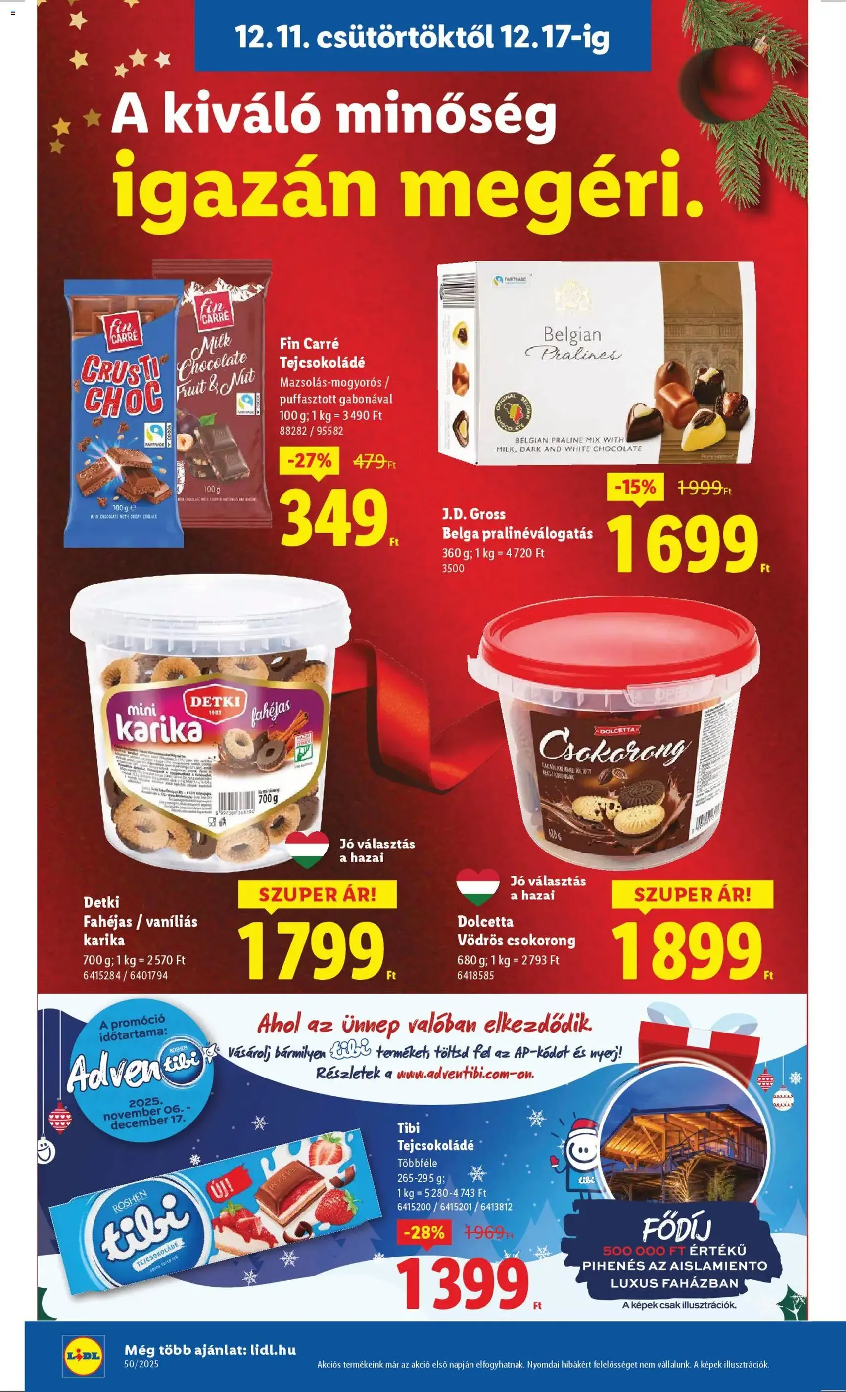 Lidl Akciós újság - 2025.12.11. érvényes szórólap 8 oldal 66 oldalból