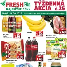 Fresh Leták - náhľad letáku platný od 18.06.2026