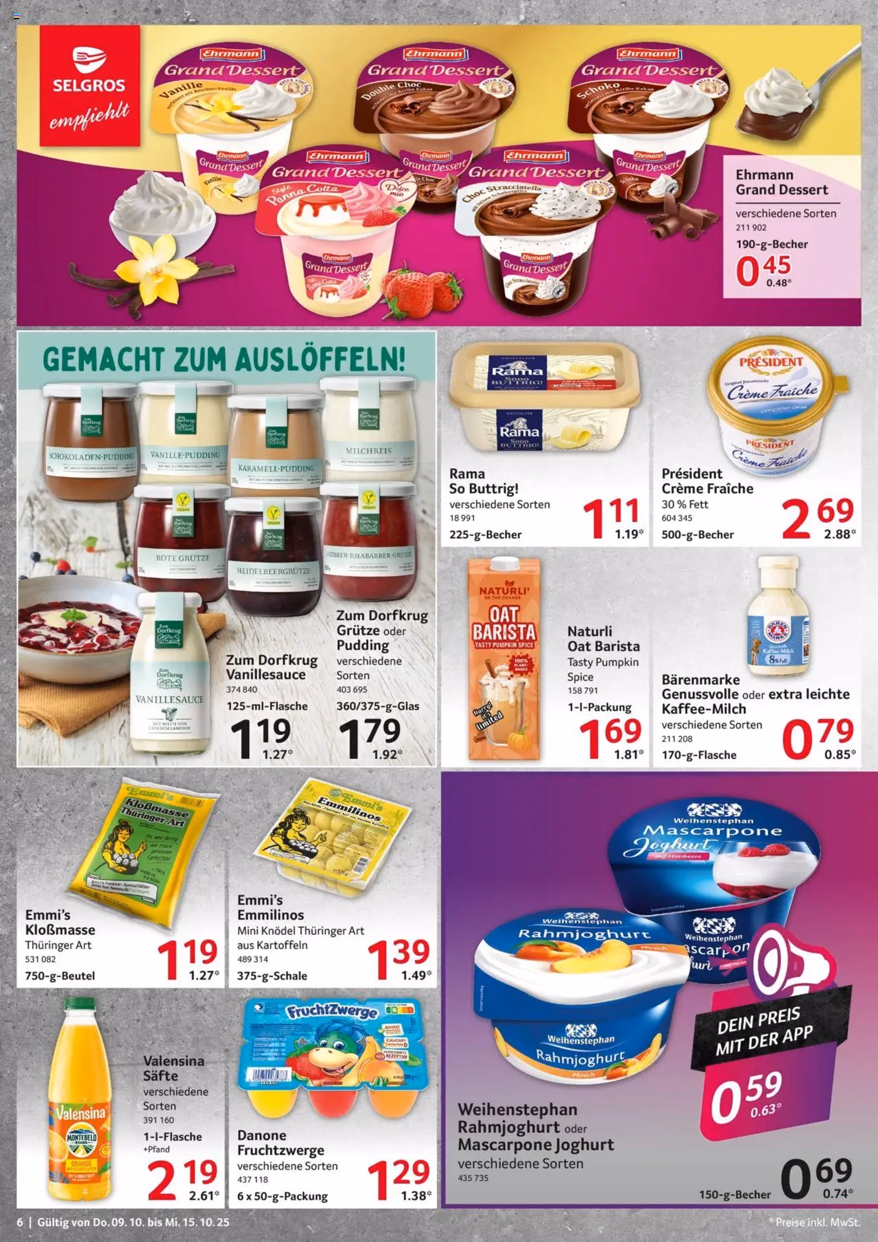 Selgros Prospekt - Gültiger Prospekt ab 09.10.2025, Seite 6 von insgesamt 32