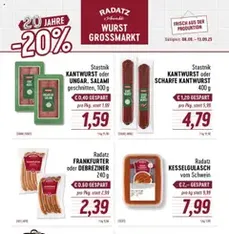 Radatz Flugblatt - Prospekt Vorschau gültig ab 08.09.2025