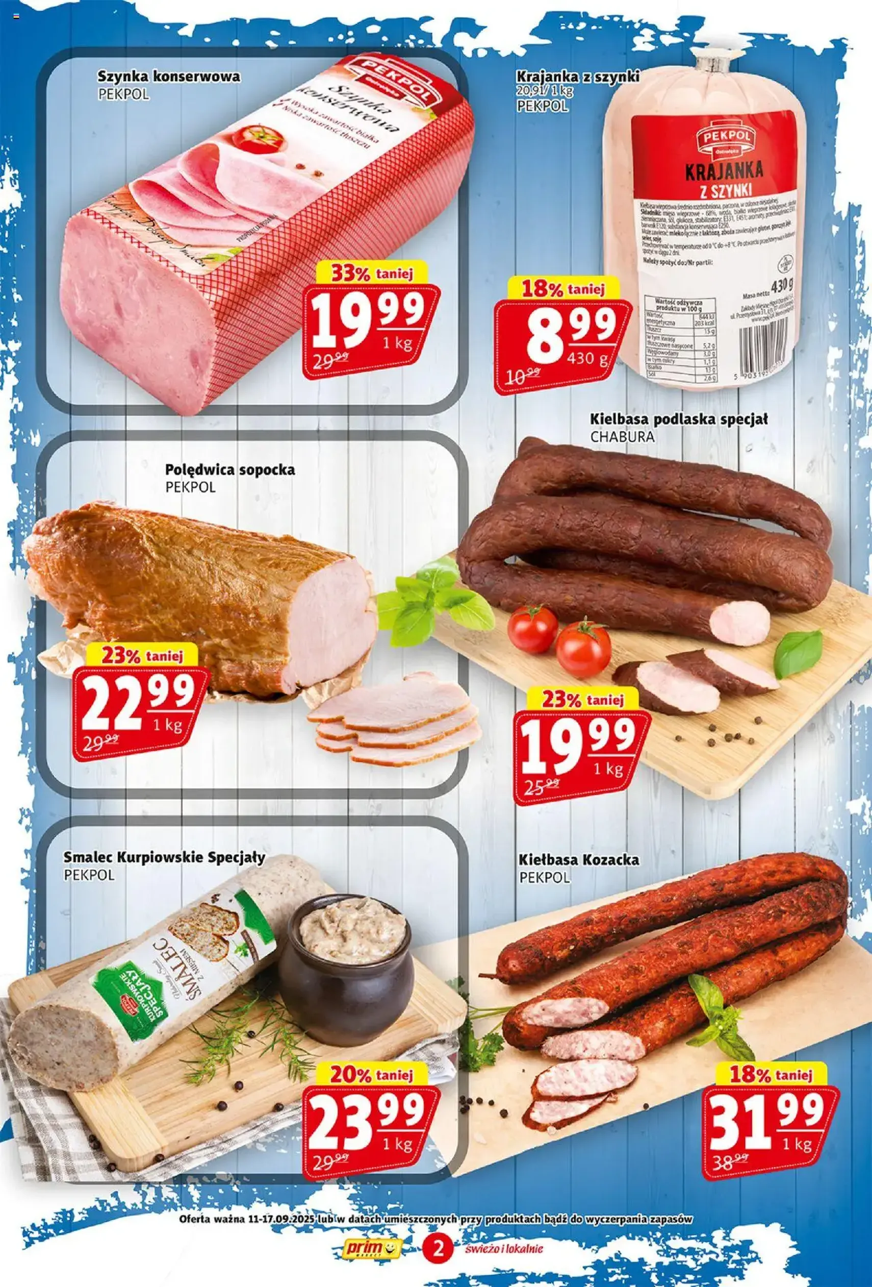 Prim Market Gazetka - ważny gazetka od 11.09.2025 strona 2 z 16 Prim Market Gazetka - ważny gazetka od 11.09.2025 strona 2 z 16
