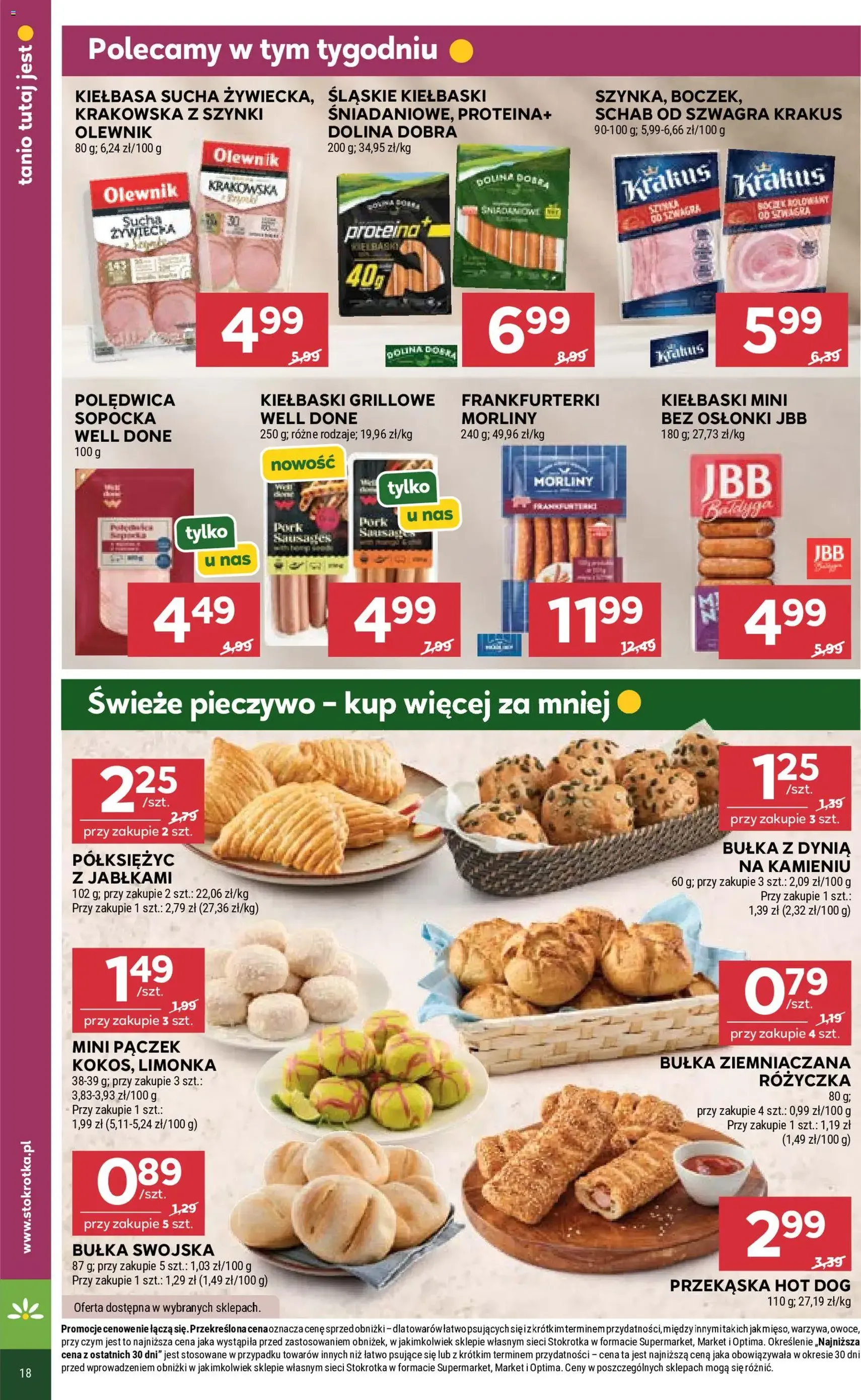 Stokrotka gazetka - ważny gazetka od 18.06.2026 strona 18 z 48
