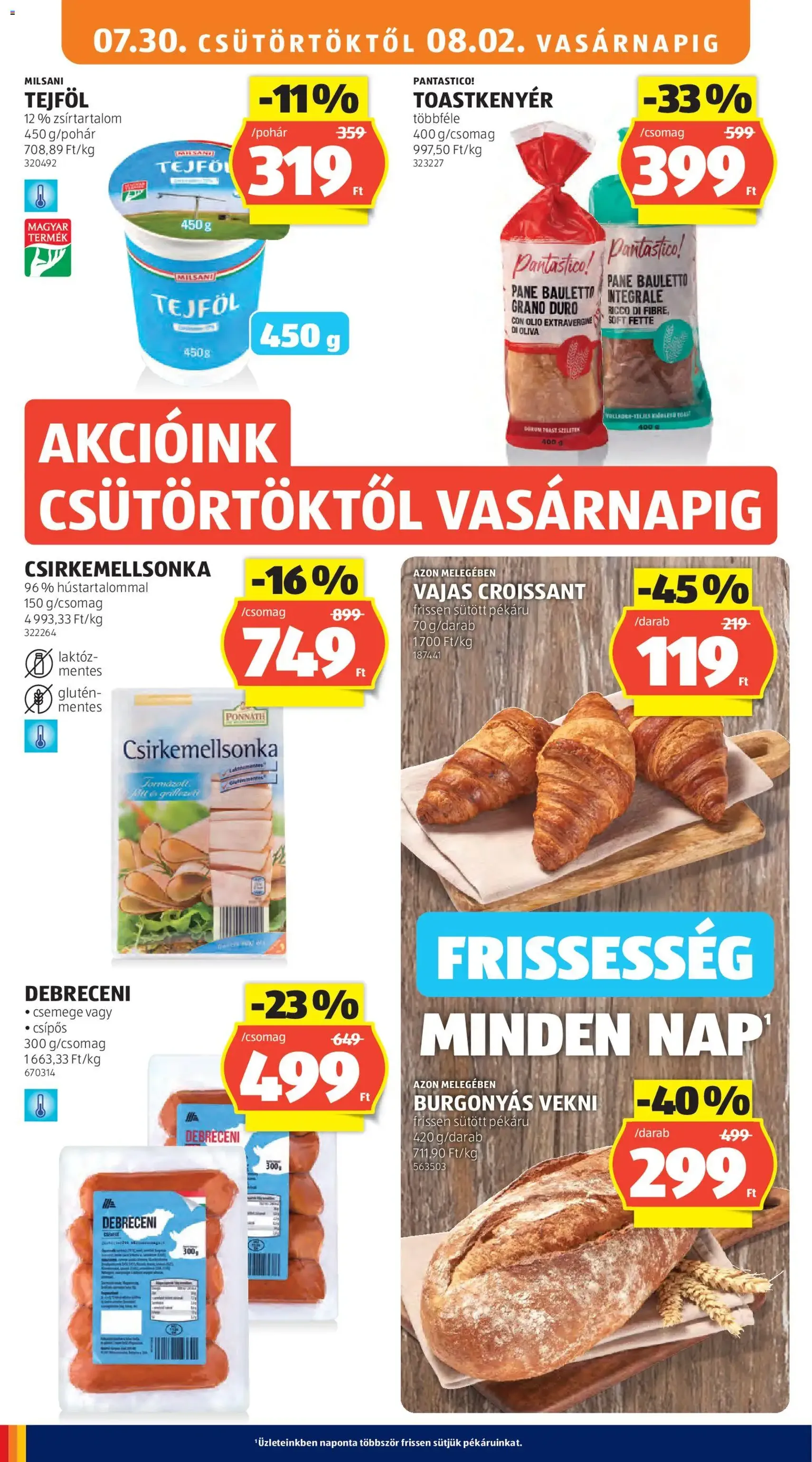 Aldi akciós újság - 2026.07.30. érvényes szórólap 18 oldal 54 oldalból