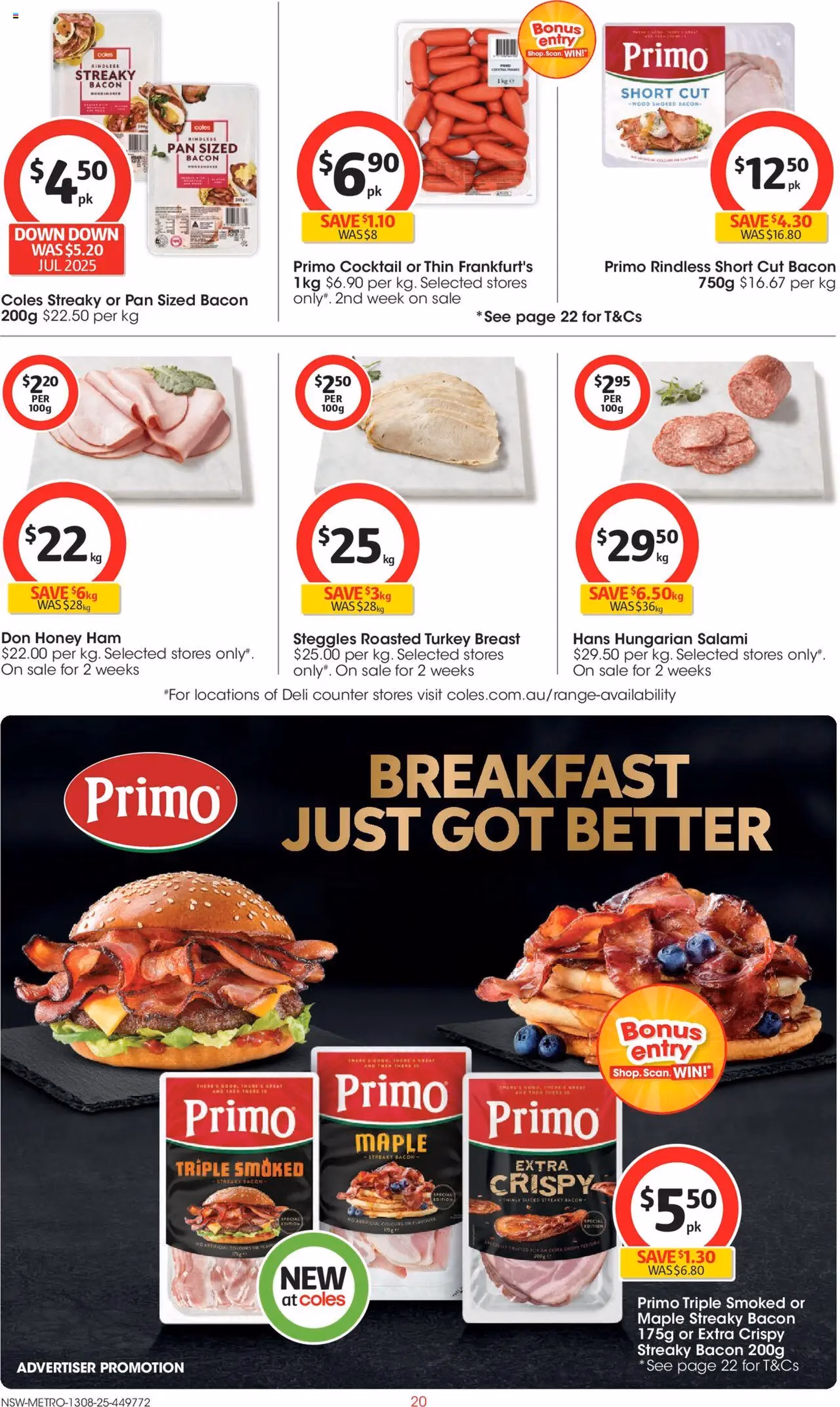Coles Catalogue NSW - valid flyer from 13/08/2025, page 20 of 49 Coles Catalogue NSW - valid flyer from 13/08/2025, page 20 of 49