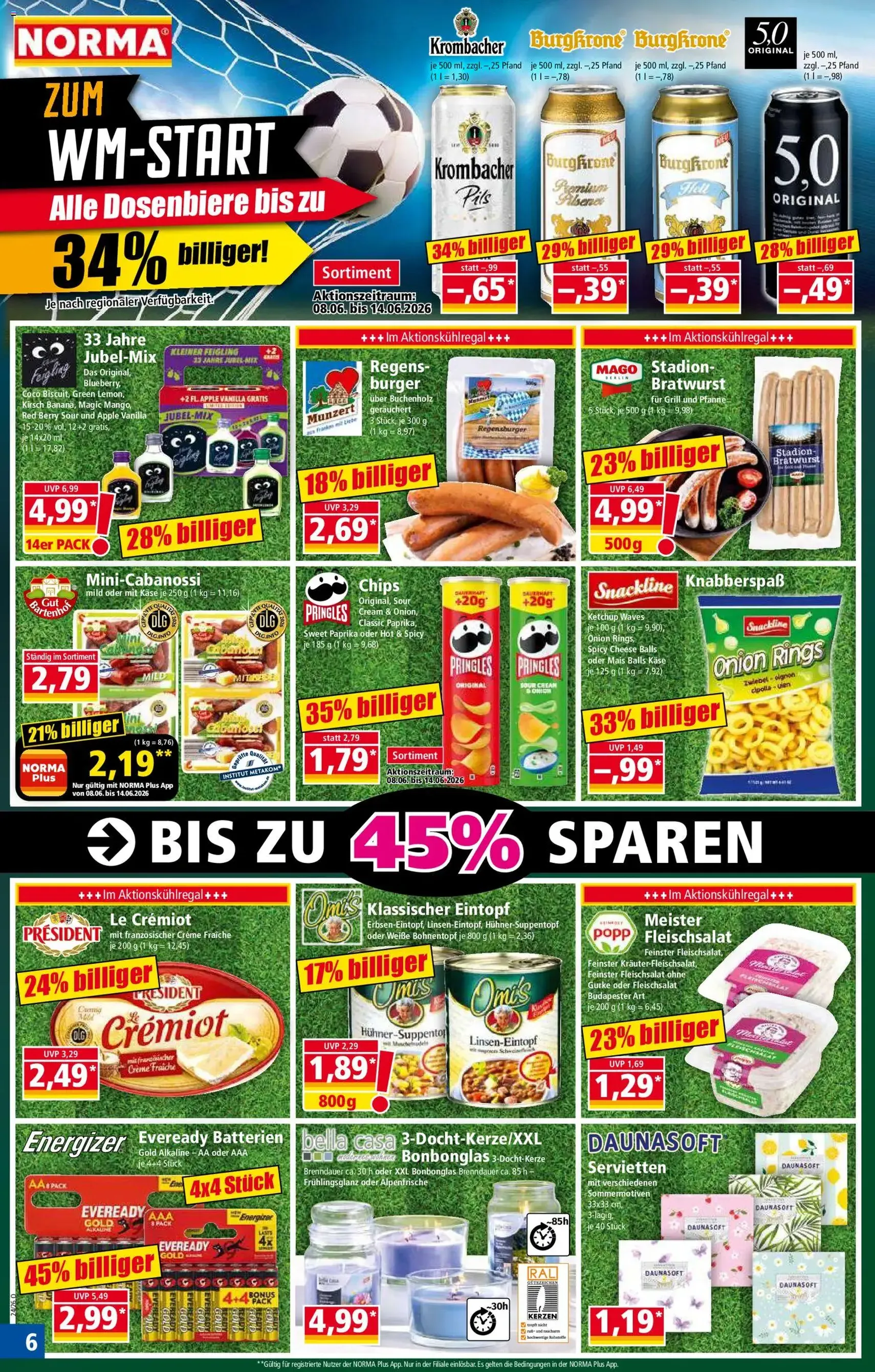 Norma Prospekt - Gültiger Prospekt ab 08.06.2026, Seite 6 von insgesamt 21