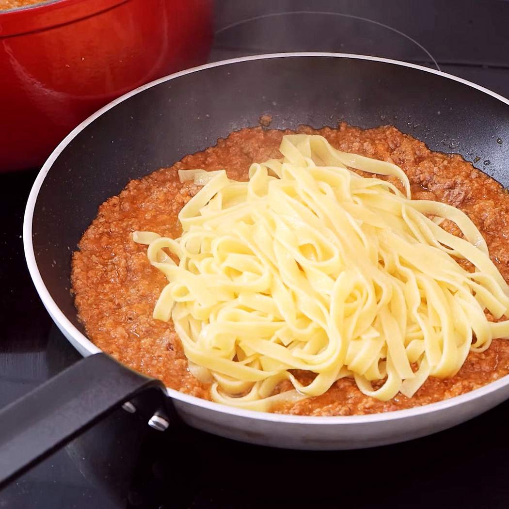 Tagliatelle fatte in casa