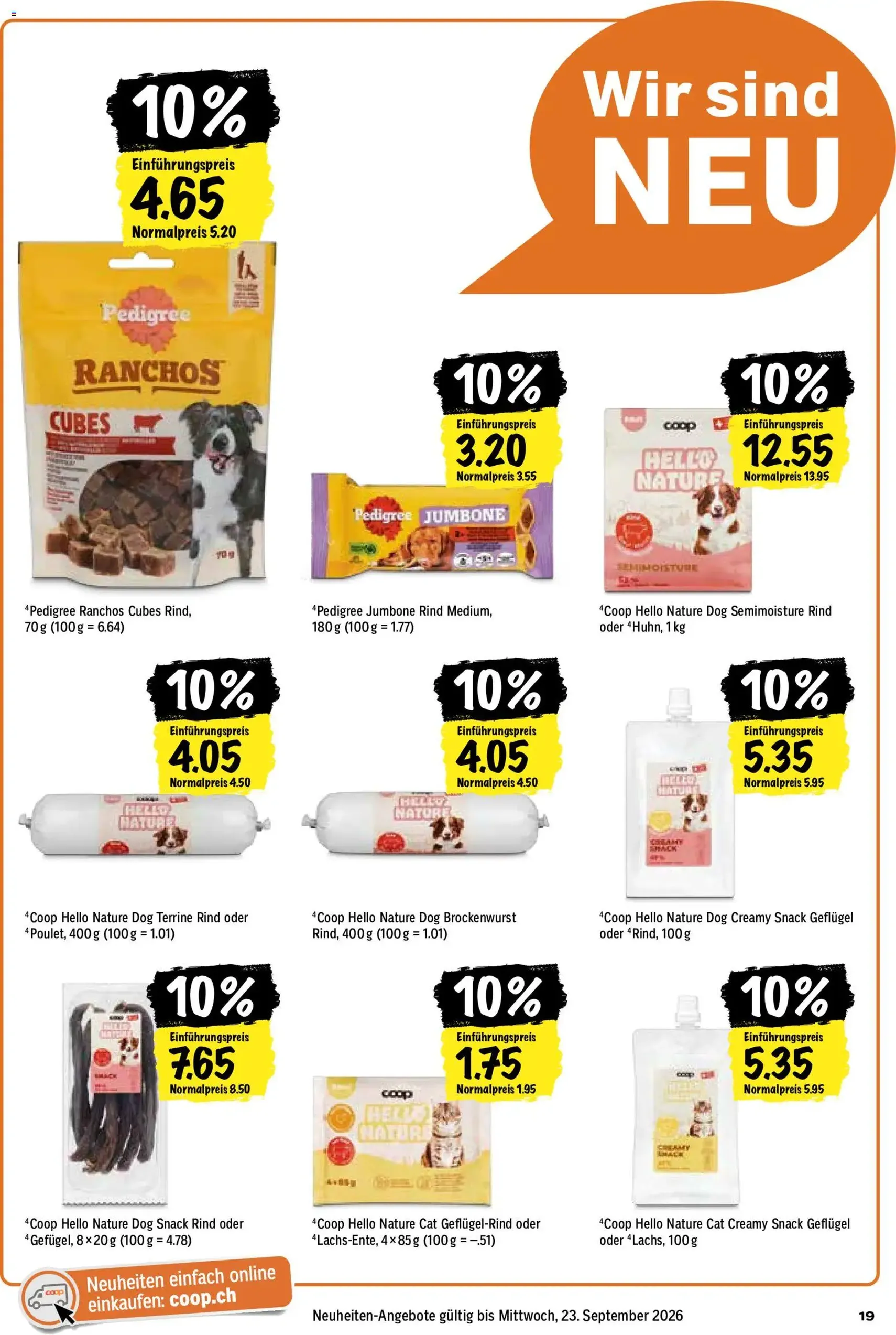 Coop aktionen - Gültiger Prospekt ab 10.09.2026, Seite 19 von insgesamt 24