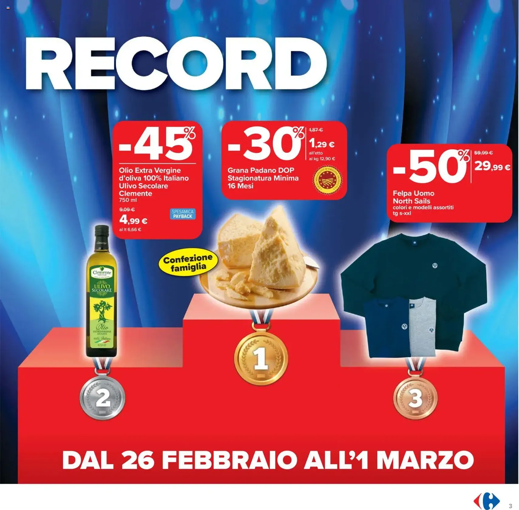 Volantino Carrefour - volantino valido dal 17/02/2026 pagina 3 di 40
