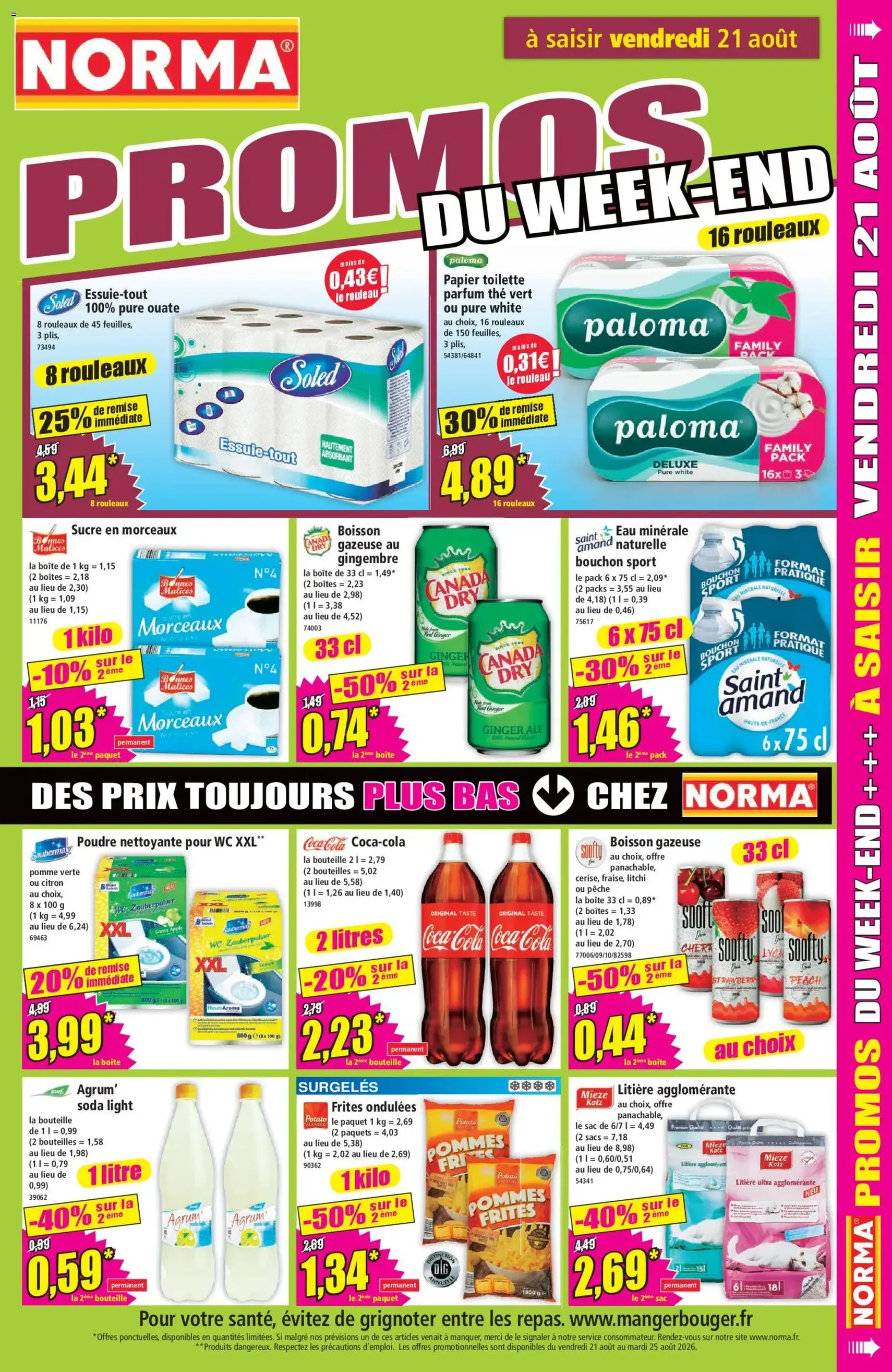 Norma catalogue - brochure valable à partir du 19/08/2026, page 11 sur 12