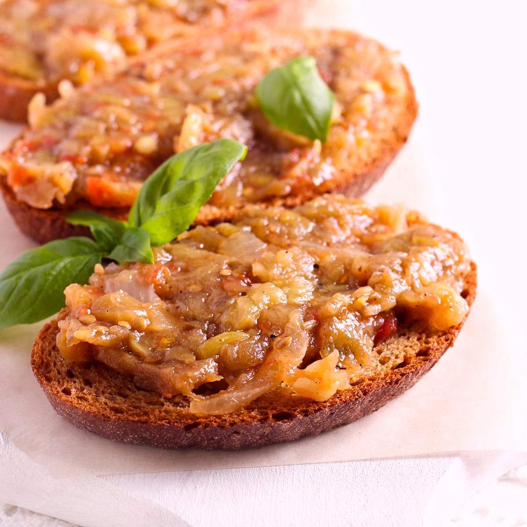 Crostata di melanzane