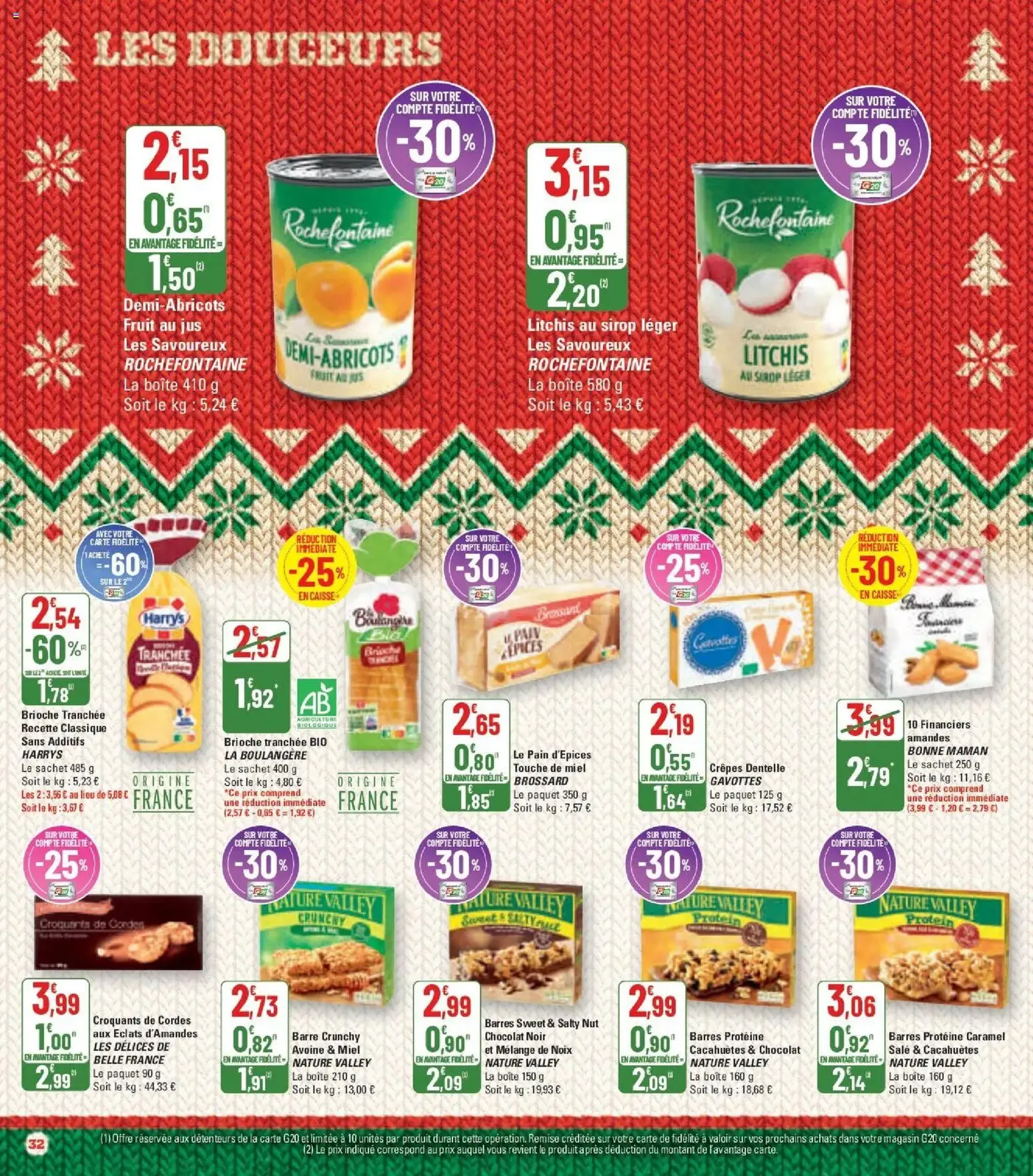 G20 Supermarchés catalogue - brochure valable à partir du 17/12/2025, page 32 sur 37