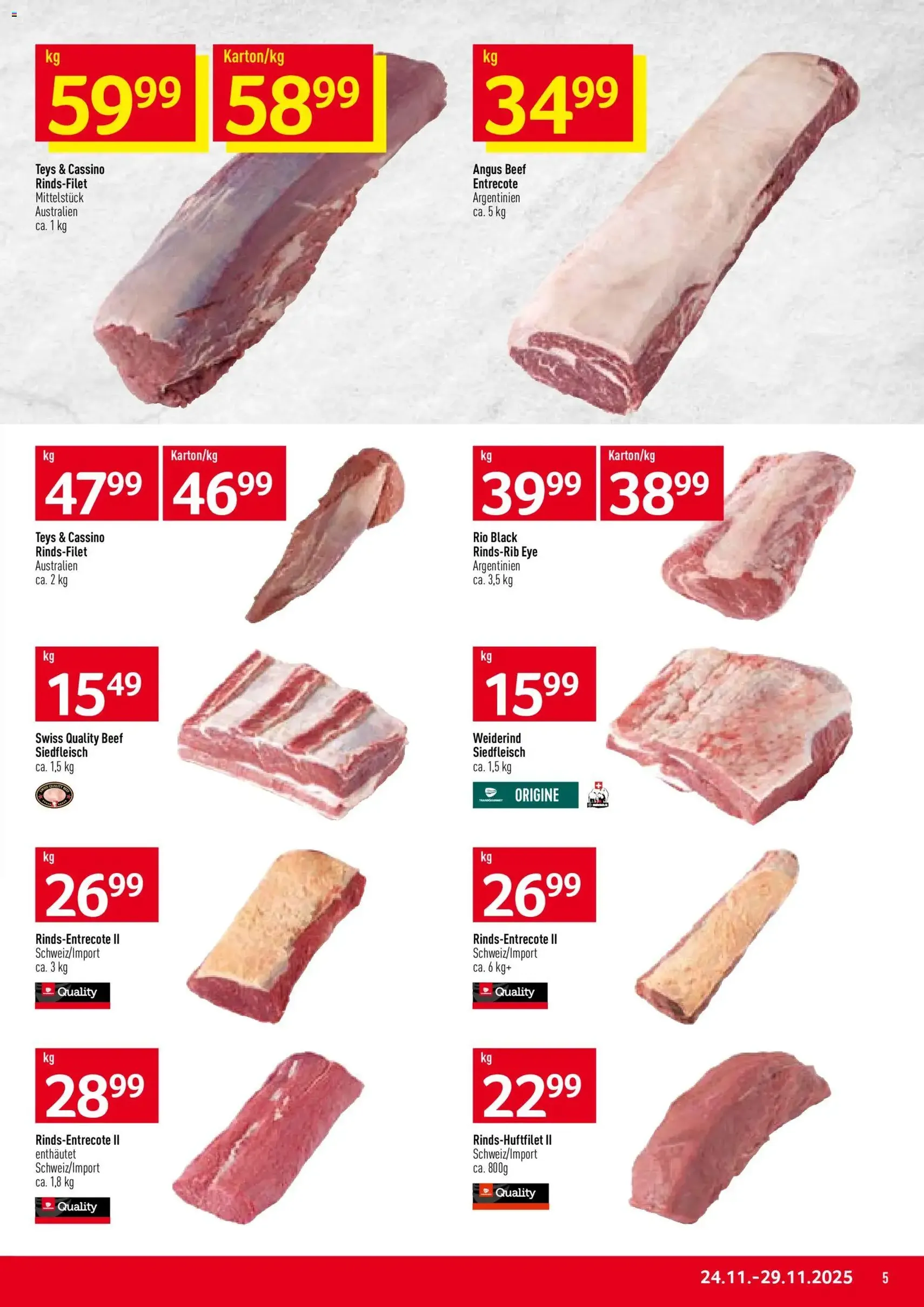 Prodega Aktionen - Gültiger Prospekt ab 24.11.2025, Seite 5 von insgesamt 40