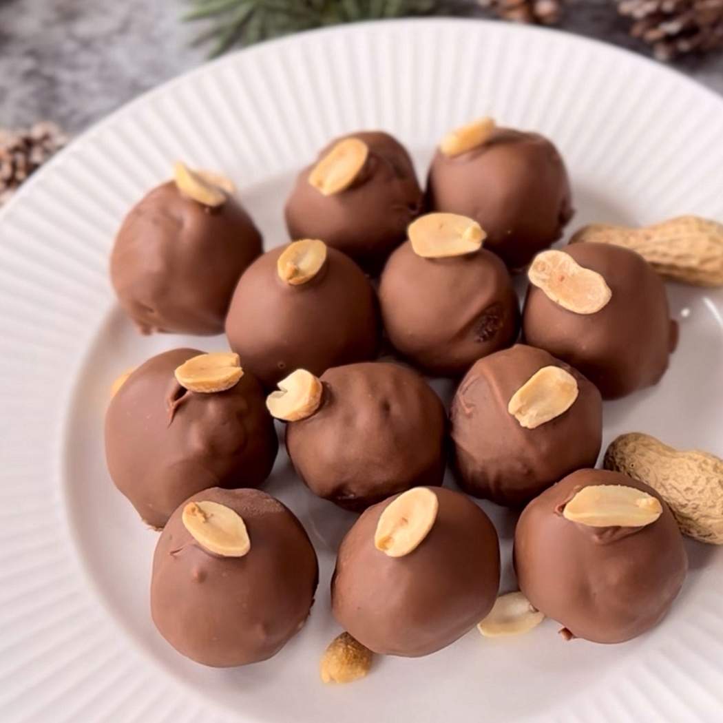 Čoko arašidové guľky