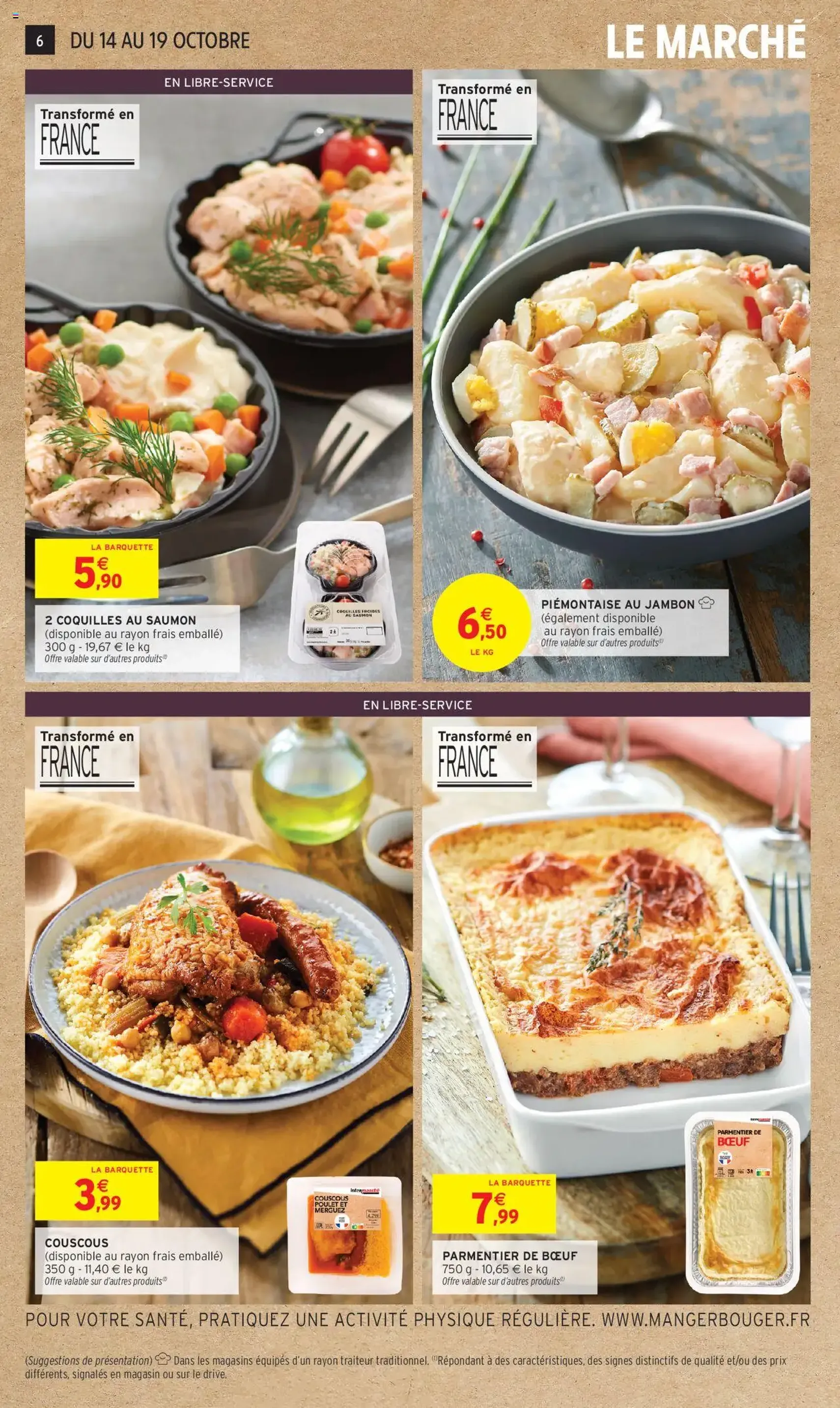 Intermarché catalogue semaine 42 - brochure valable à partir du 14/10/2025, page 6 sur 52