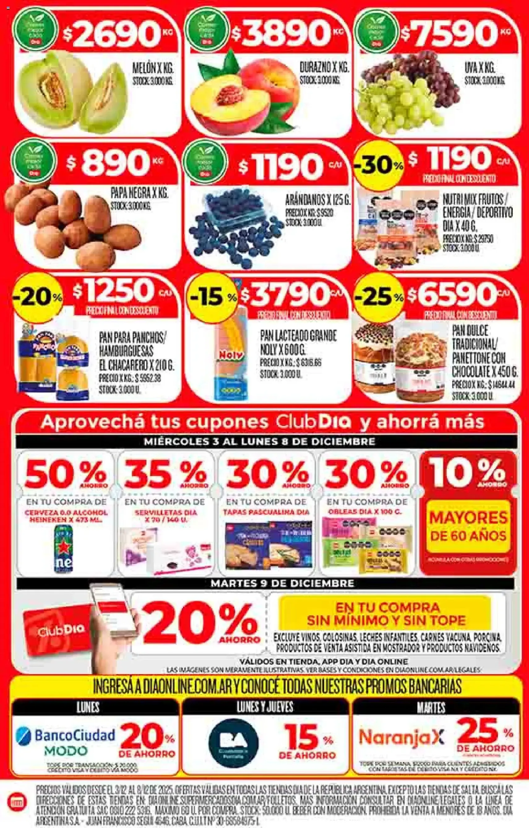 Dia - Ofertas - Excluye Salta y Jujuy - folleto válido desde 03/12/2025 página 4 de 52