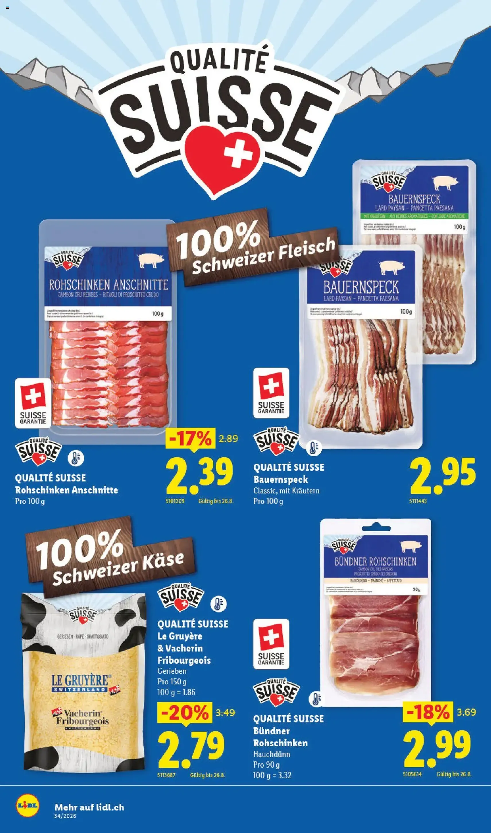 Lidl aktionen - Gültiger Prospekt ab 20.08.2026, Seite 3 von insgesamt 38