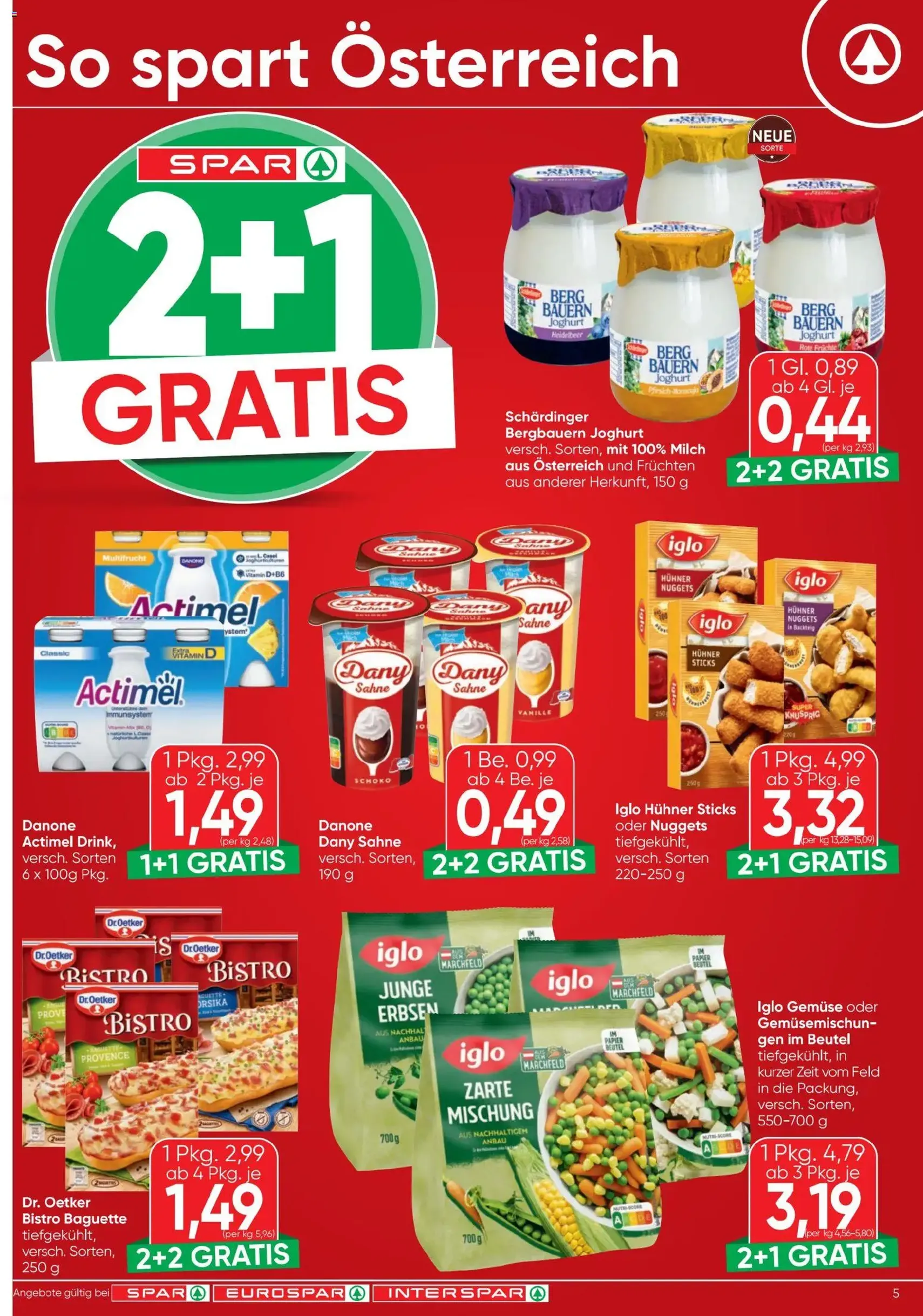 Spar Flugblatt - Gültiger Prospekt ab 20.11.2025, Seite 5 von insgesamt 20