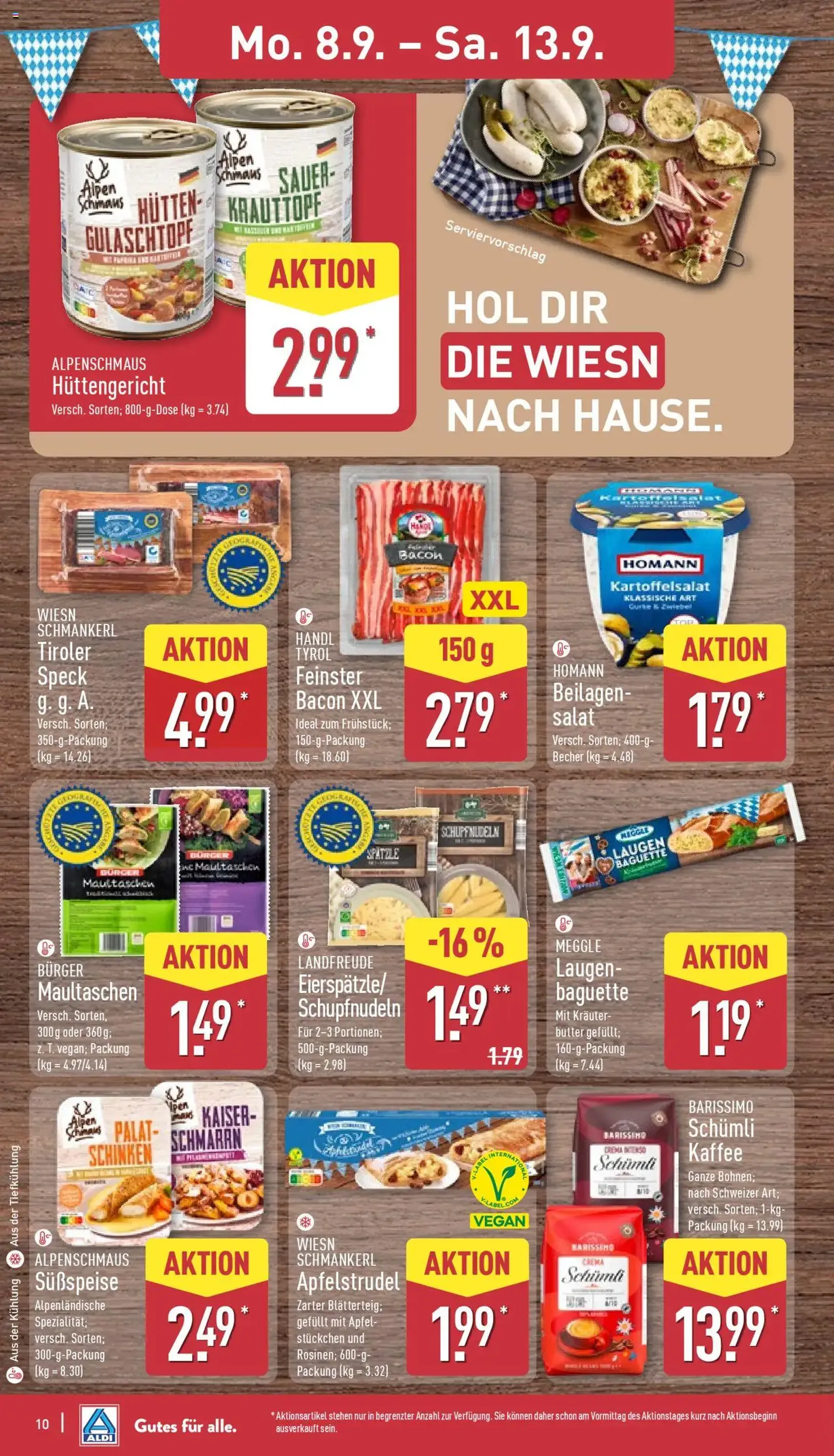 Aldi Prospekt - Gültiger Prospekt ab 08.09.2025, Seite 14 von insgesamt 47 Aldi Prospekt - Gültiger Prospekt ab 08.09.2025, Seite 14 von insgesamt 47