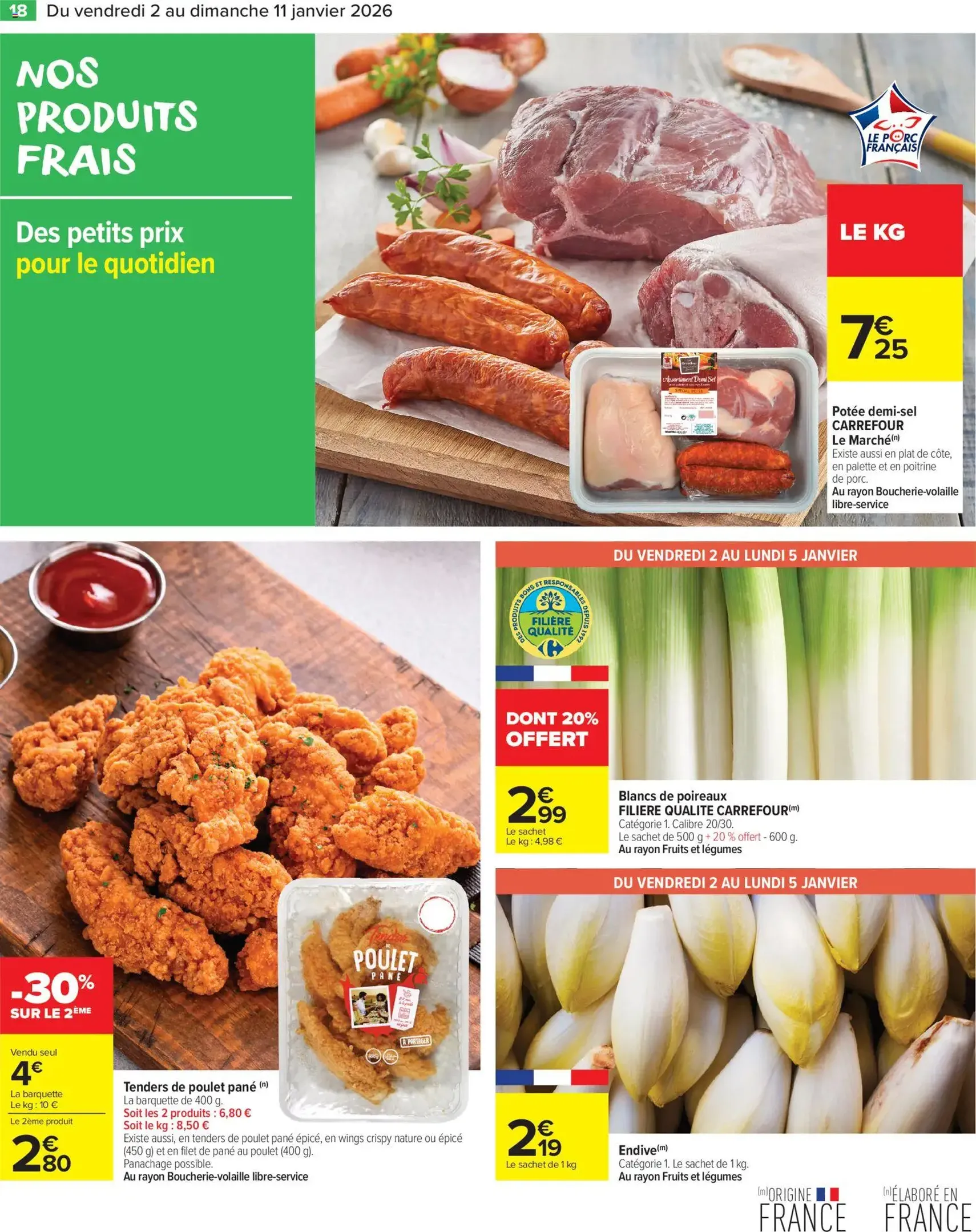Carrefour Market catalogue semaine 1 - brochure valable à partir du 02/01/2026, page 20 sur 64