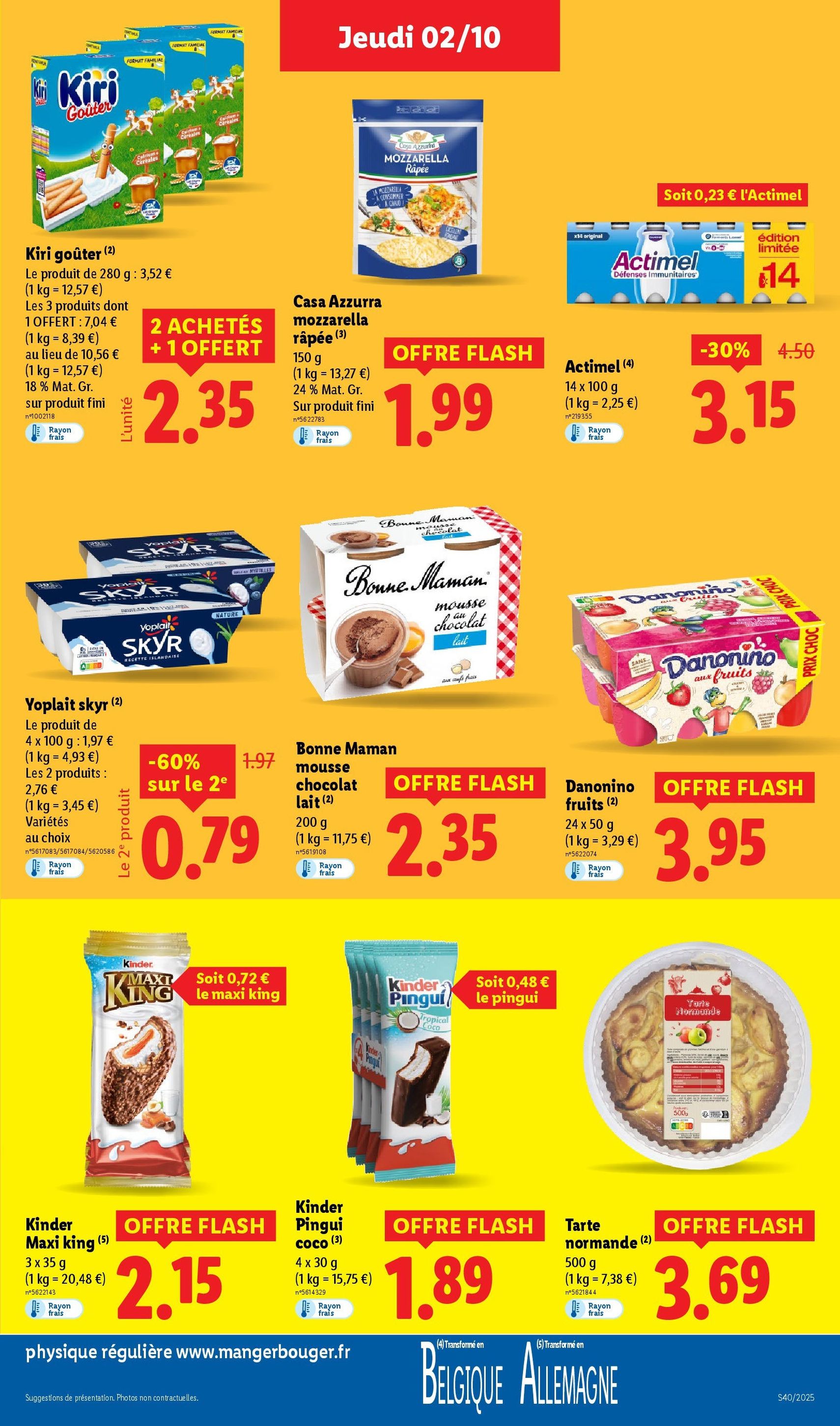 LIDL catalogue semaine 40 - brochure valable à partir du 02/10/2025, page 17 sur 76 LIDL catalogue semaine 40 - brochure valable à partir du 02/10/2025, page 17 sur 76