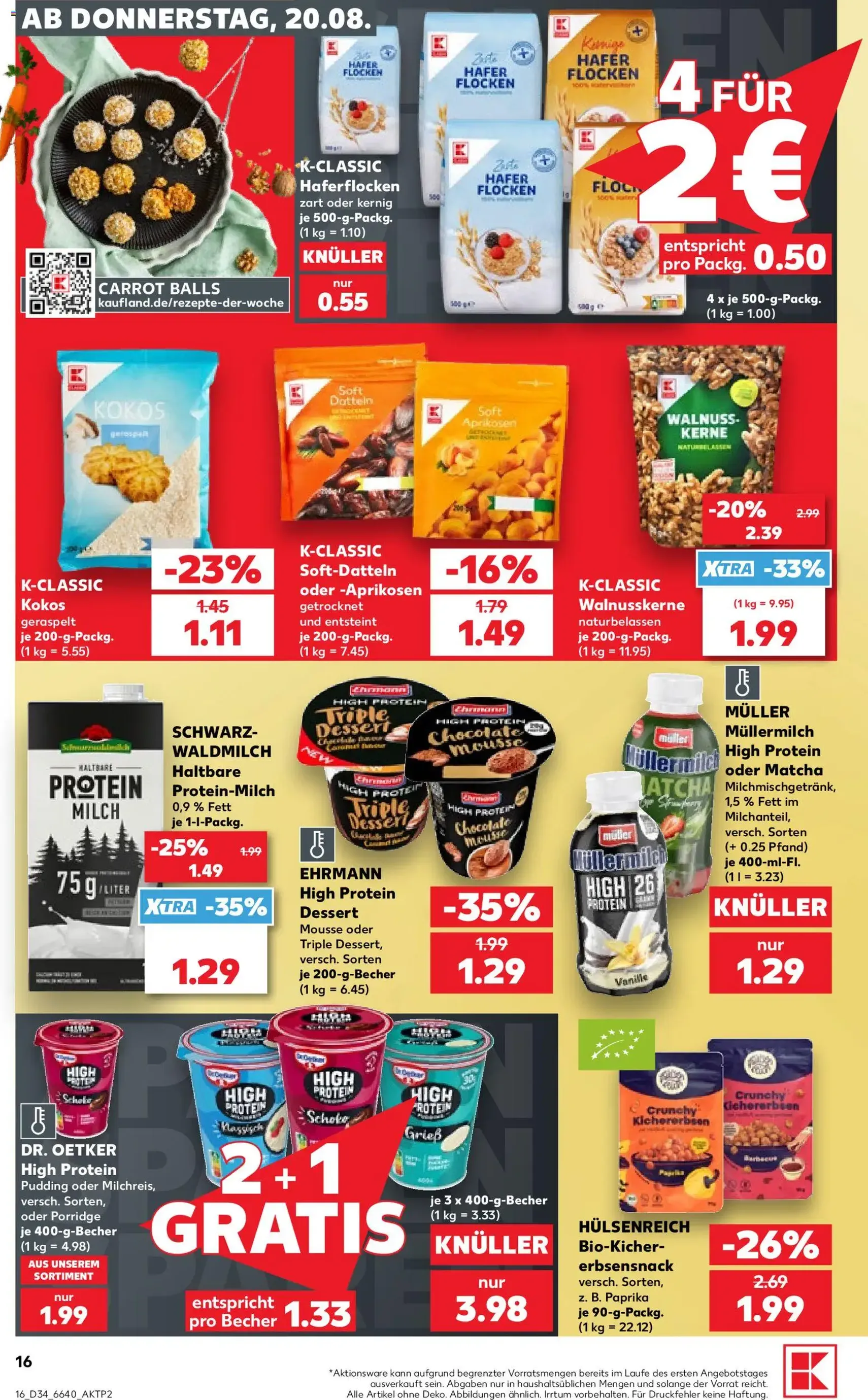 Kaufland Prospekt - Gültiger Prospekt ab 20.08.2026, Seite 16 von insgesamt 52