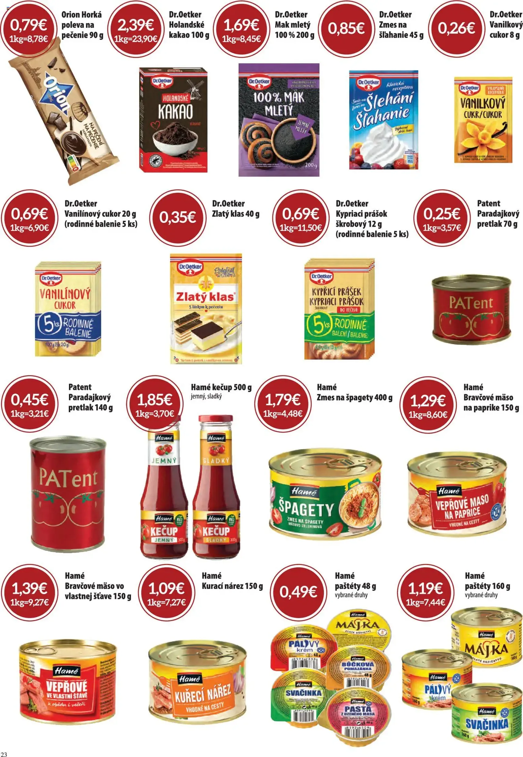 CBA Verex leták - platný leták od 05.03.2026 strana 23 z 32