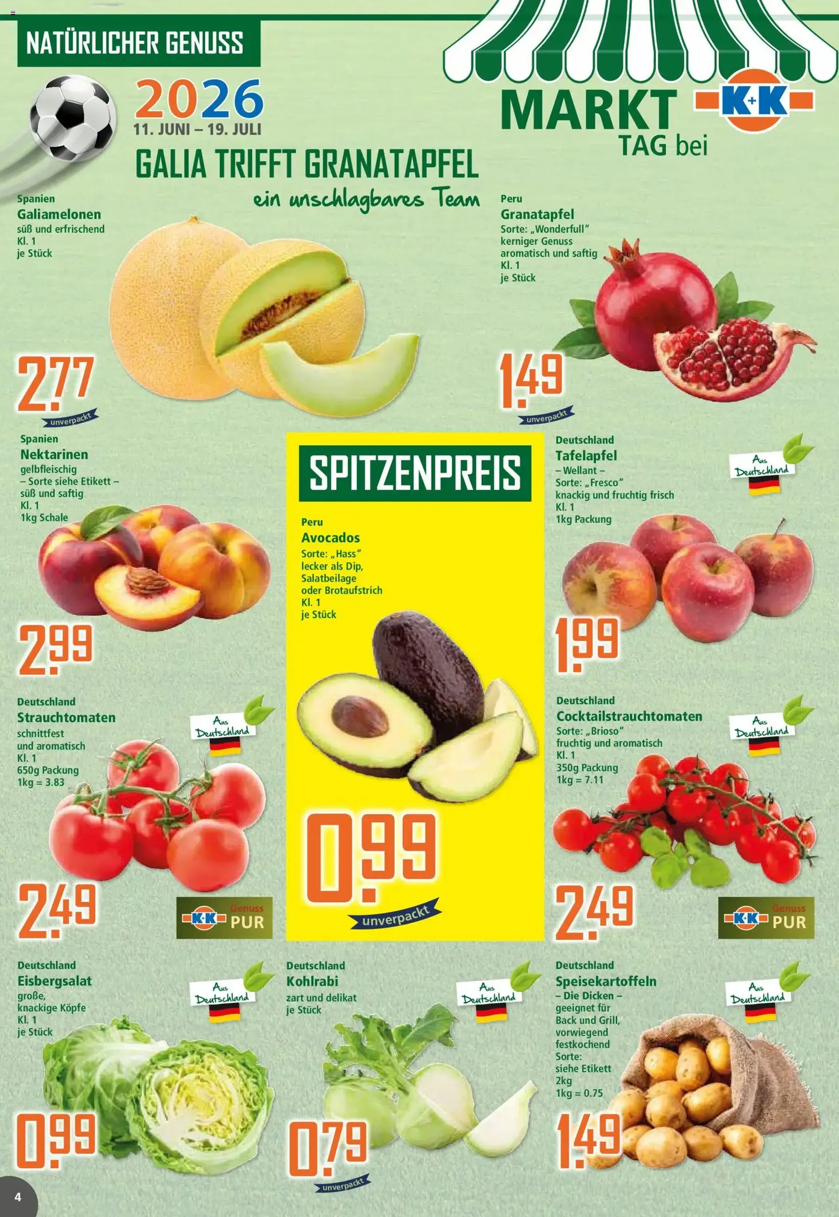 Klaas & Kock Prospekt - Gültiger Prospekt ab 08.06.2026, Seite 4 von insgesamt 12