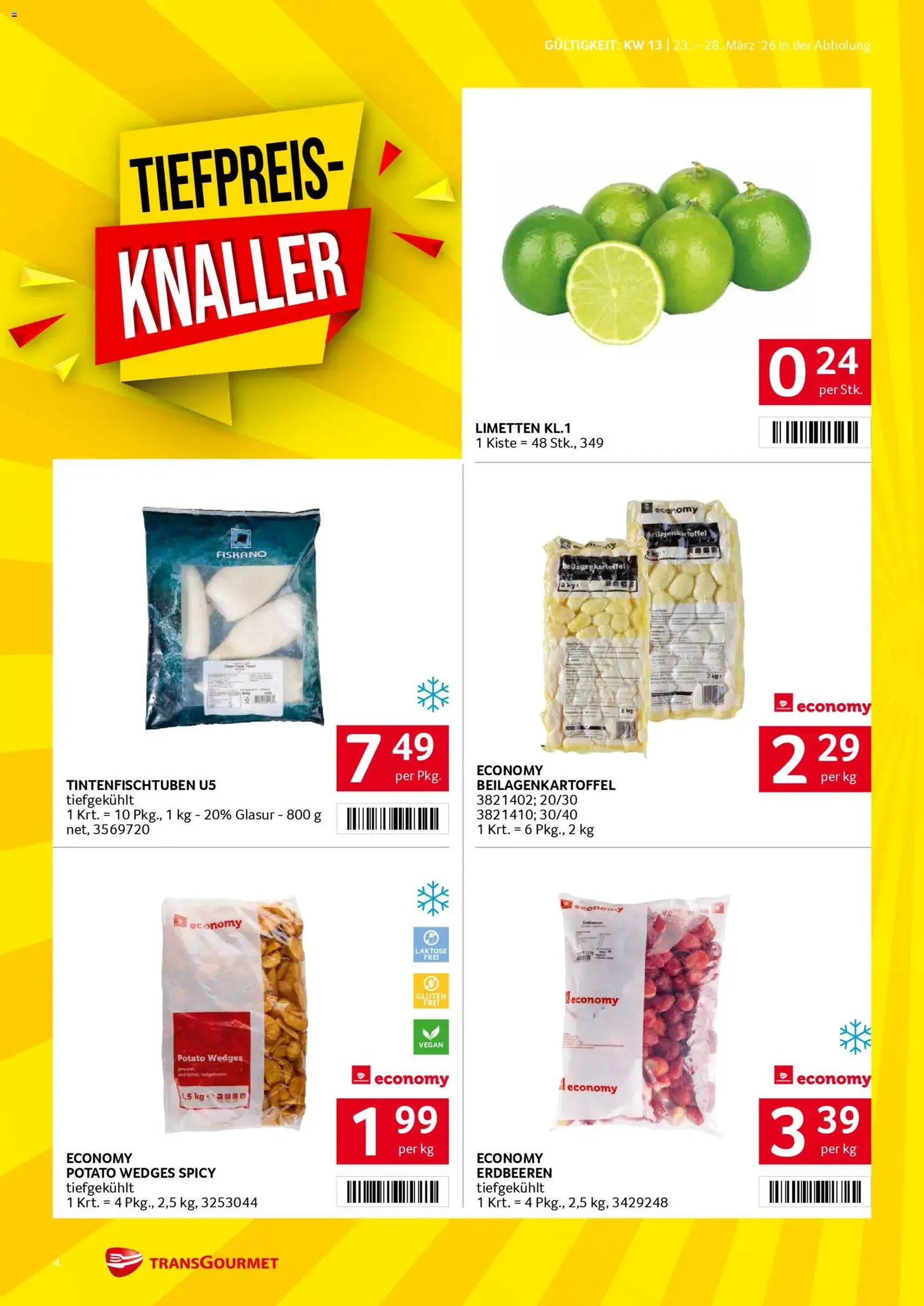 Transgourmet Flugblatt - Gültiger Prospekt ab 23.03.2026, Seite 4 von insgesamt 32