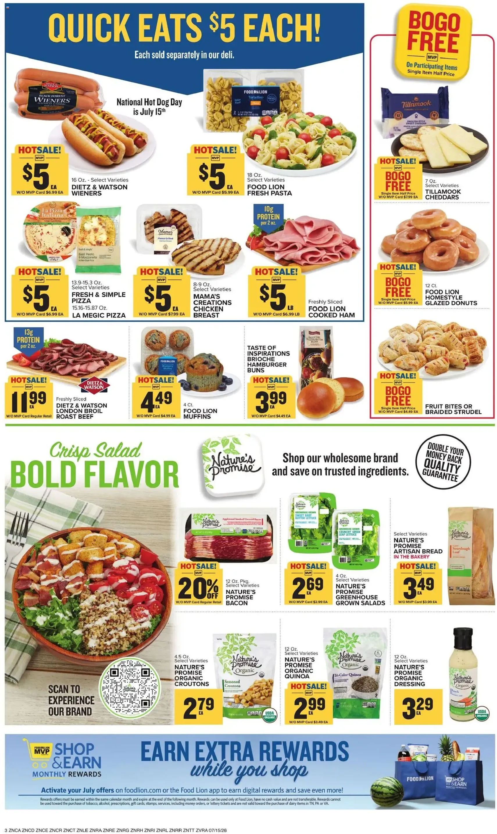 Food Lion Weekly Ad - valid flyer from 07/15/2026, page 6 of 18
