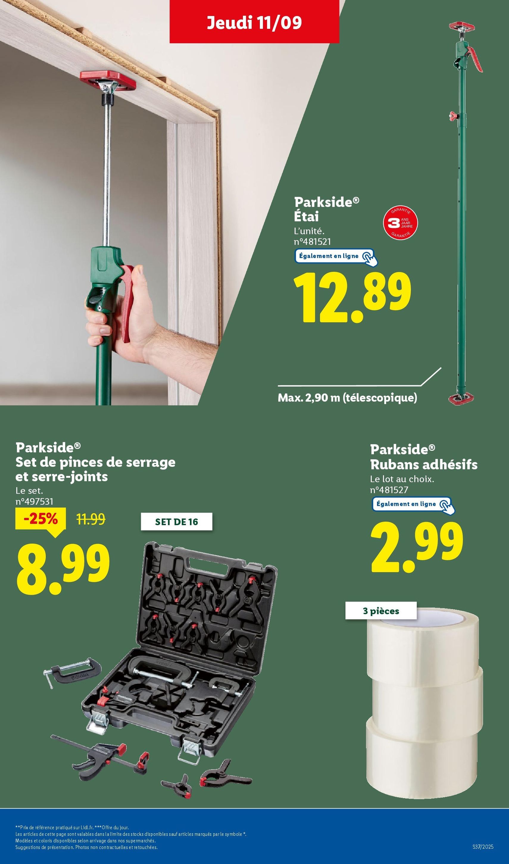 LIDL catalogue semaine 37 - brochure valable à partir du 11/09/2025, page 43 sur 76 LIDL catalogue semaine 37 - brochure valable à partir du 11/09/2025, page 43 sur 76
