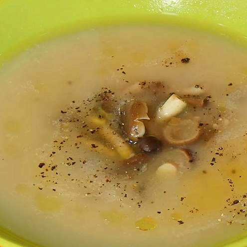 Minestra di semolino - procedimento 1