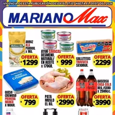 Vista previa del folleto Mariano Max - Catálogo válido desde 07/07/2026