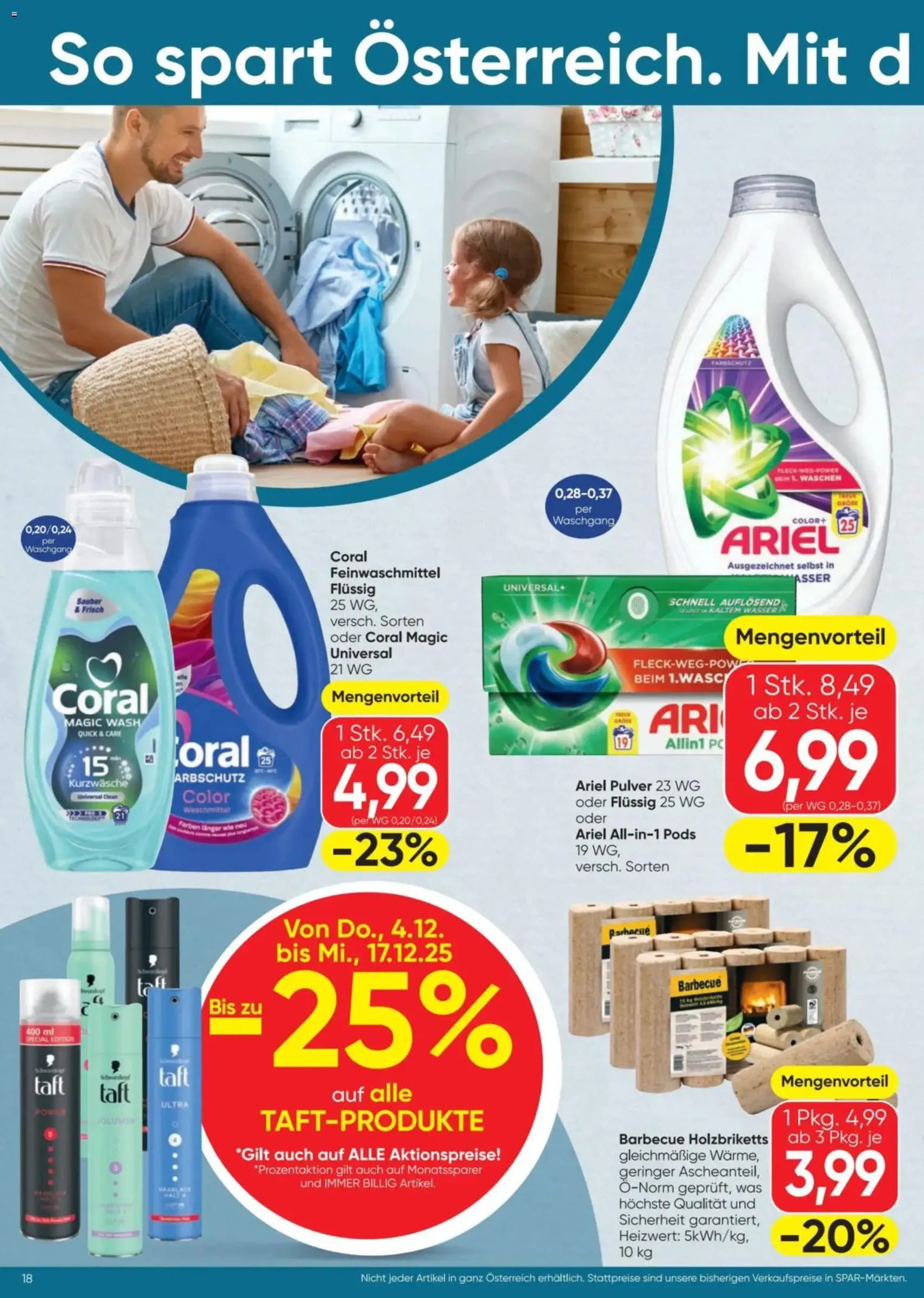 Spar Flugblatt - Gültiger Prospekt ab 04.12.2025, Seite 18 von insgesamt 20