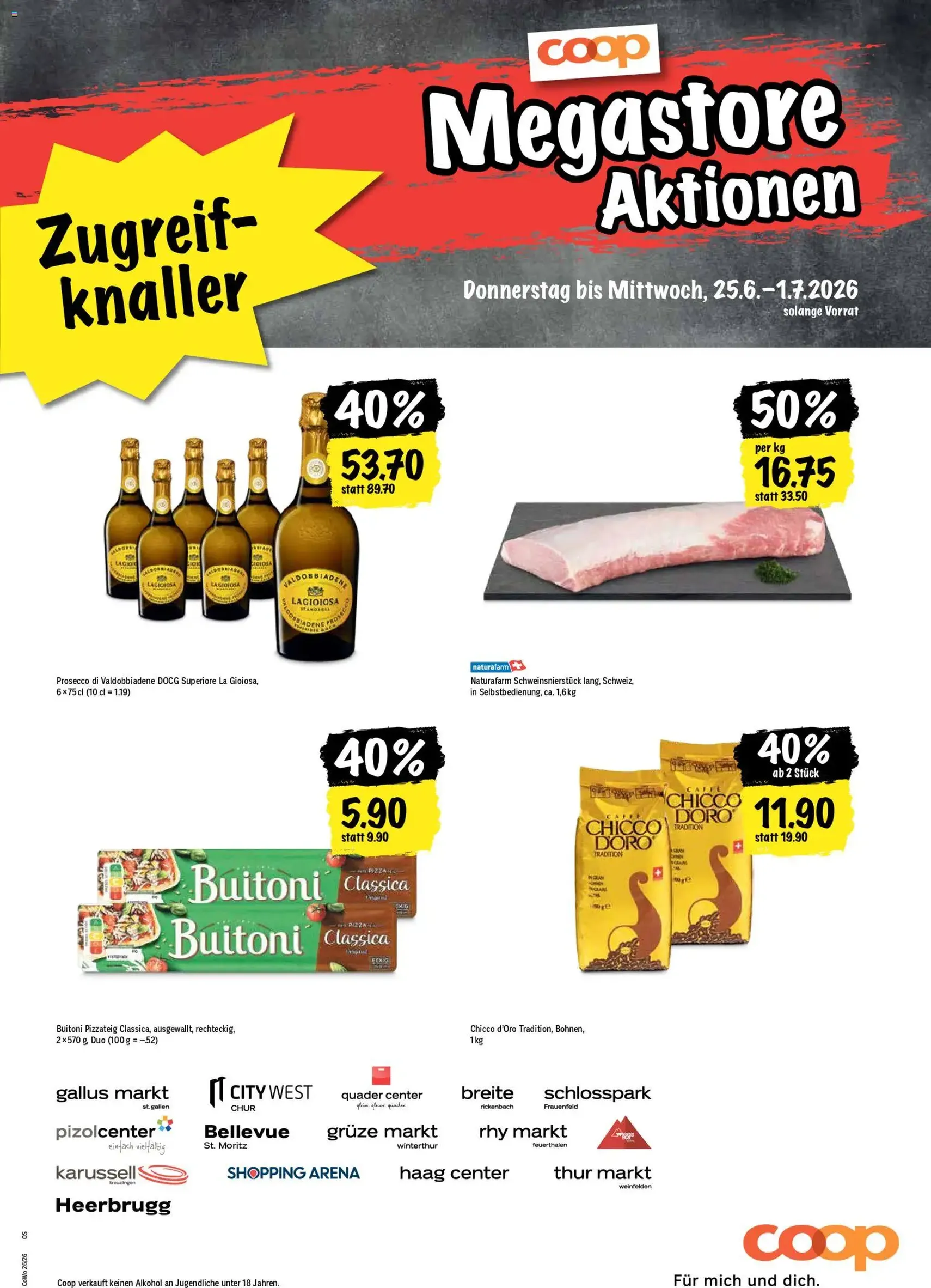 Coop aktionen - Gültiger Prospekt ab 25.06.2026, Seite 21 von insgesamt 24