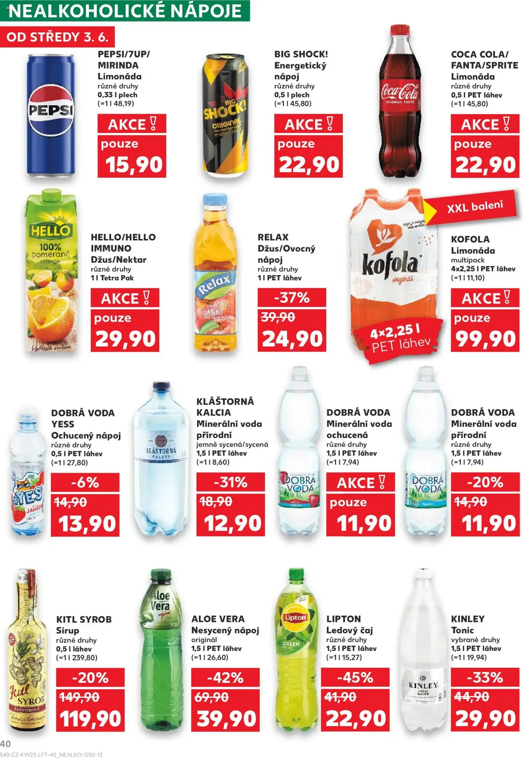 Kaufland leták - platný leták od 03.06.2026 strana 40 z 54